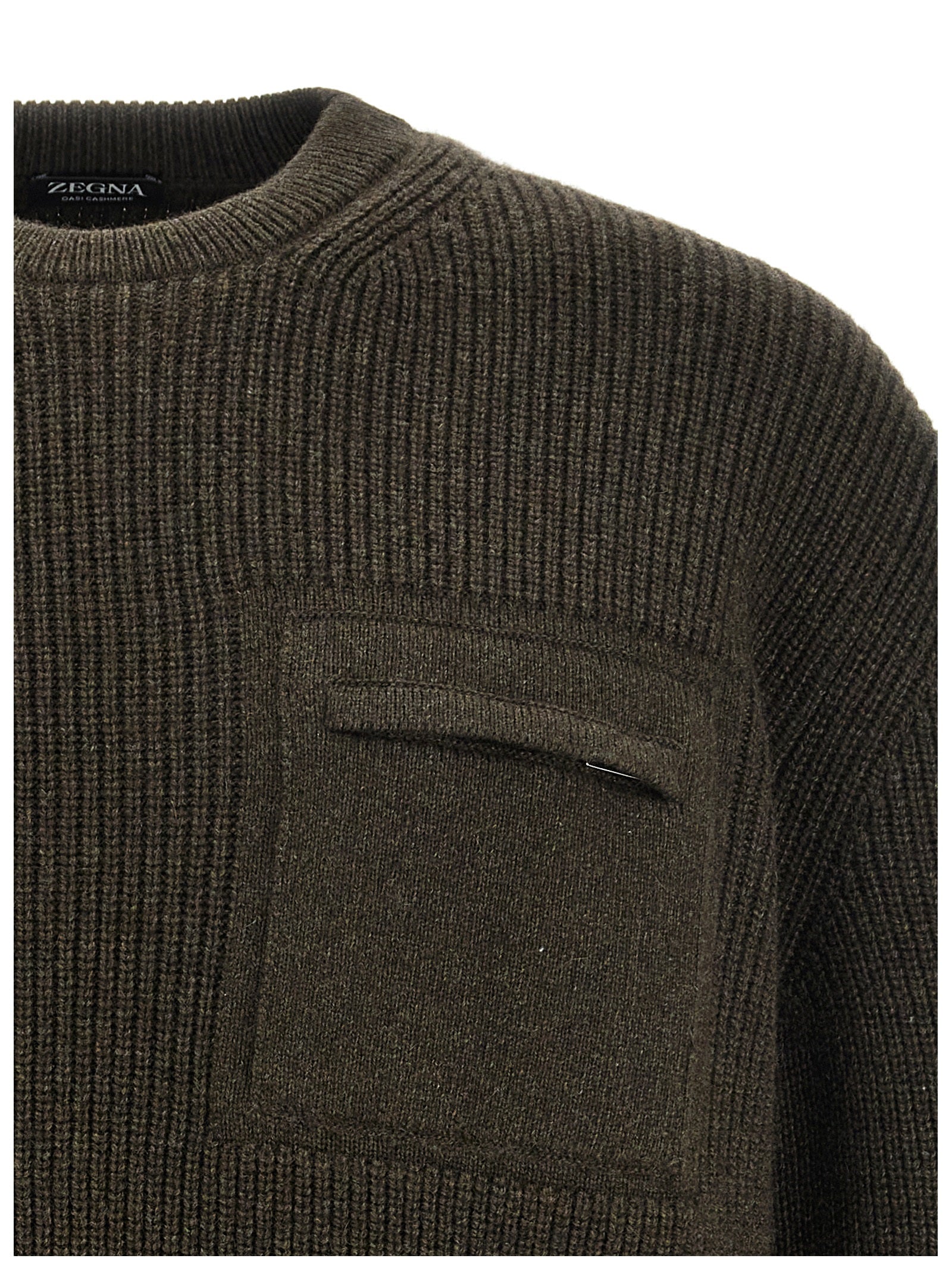 Zegna Zip Pocket Sweater