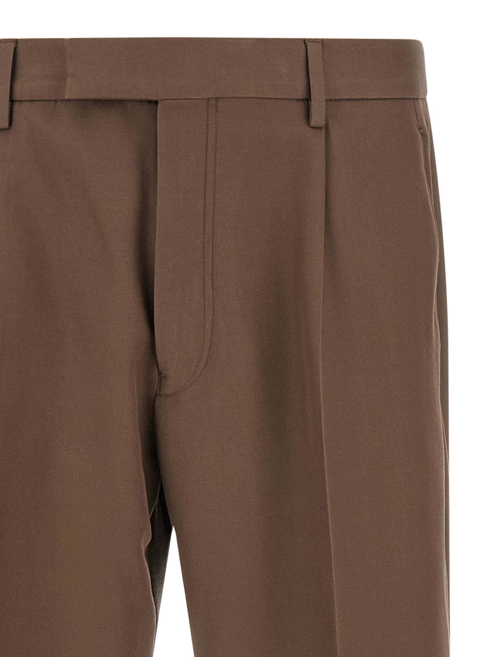 Zegna Wool Cotton Pants
