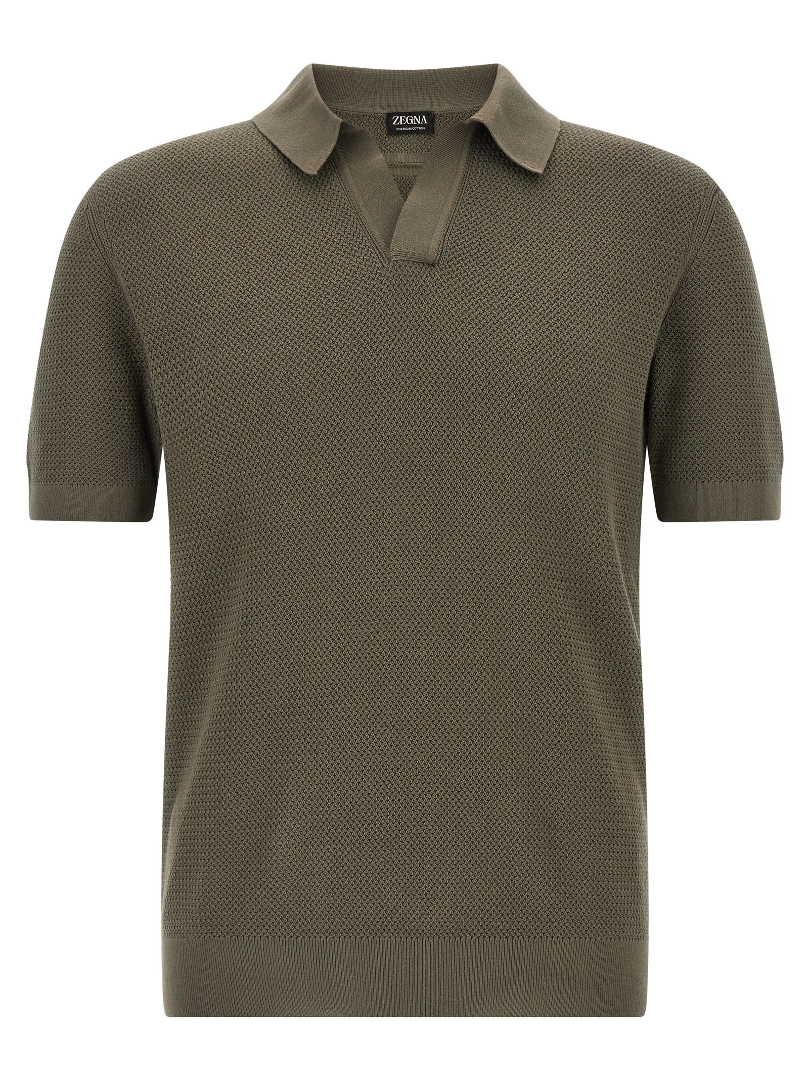 Zegna Premium Cotton Polo Shirt