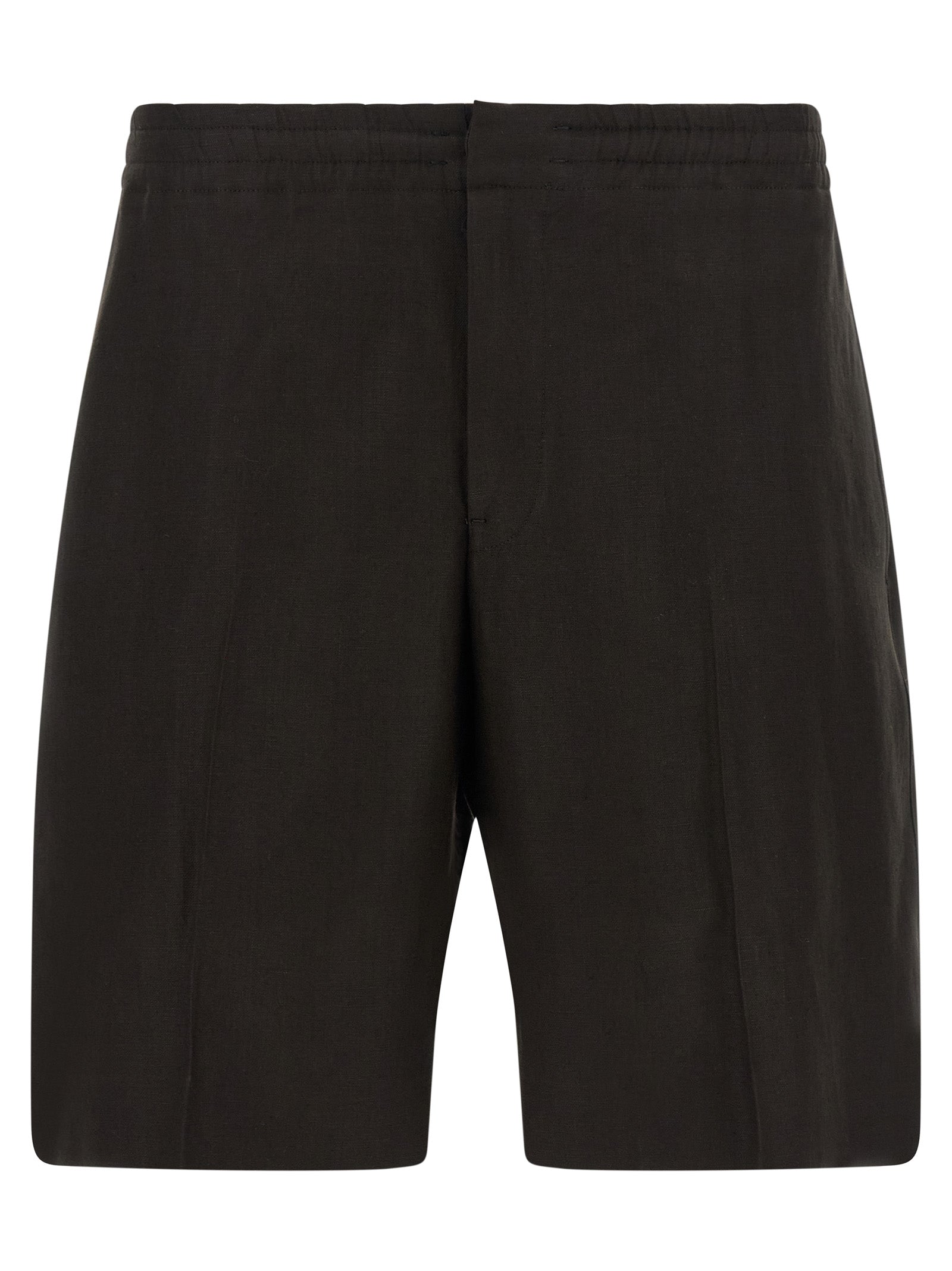 Zegna Linen Bermuda Shorts