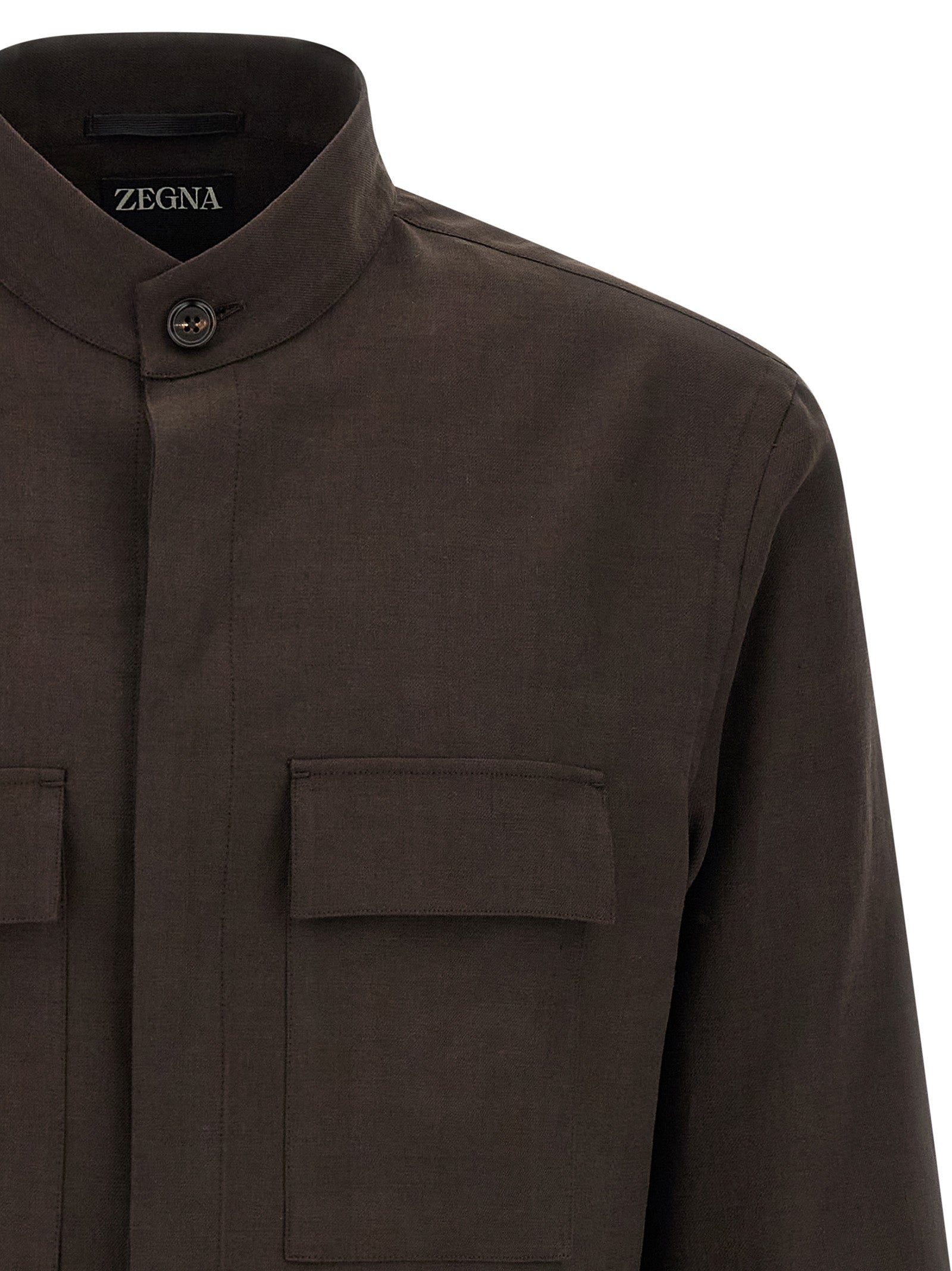Zegna 'Oasi Lino' Overshirt