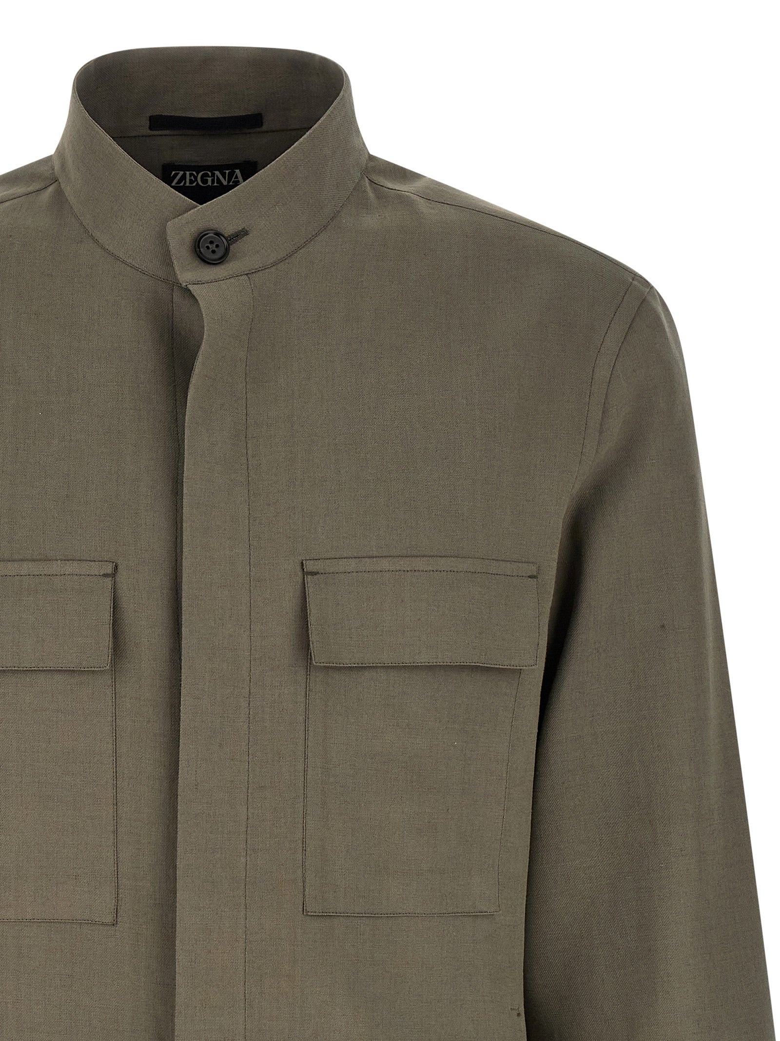 Zegna 'Oasi Lino' Overshirt