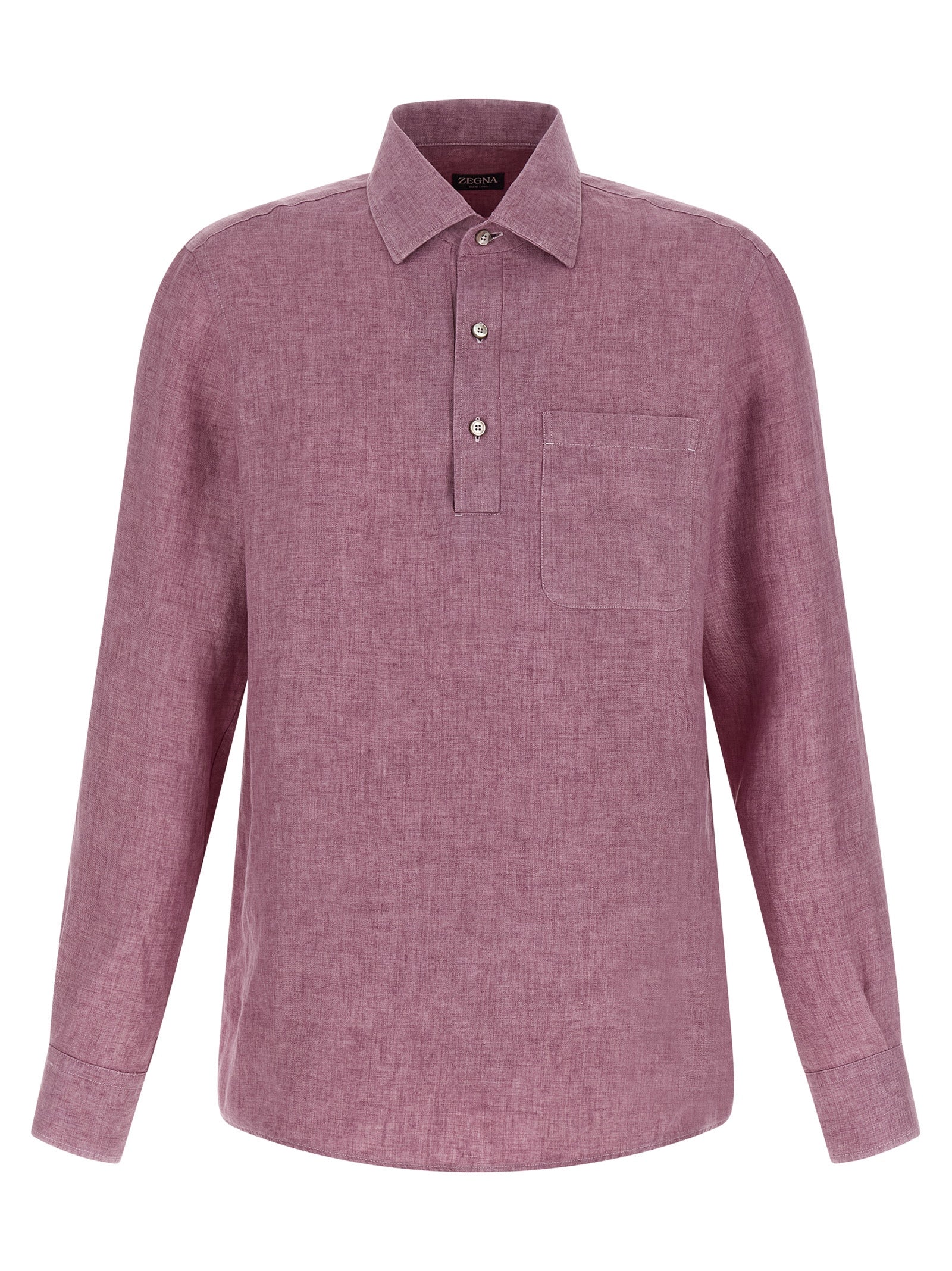 Zegna 'Oasi Lino' Polo Shirt