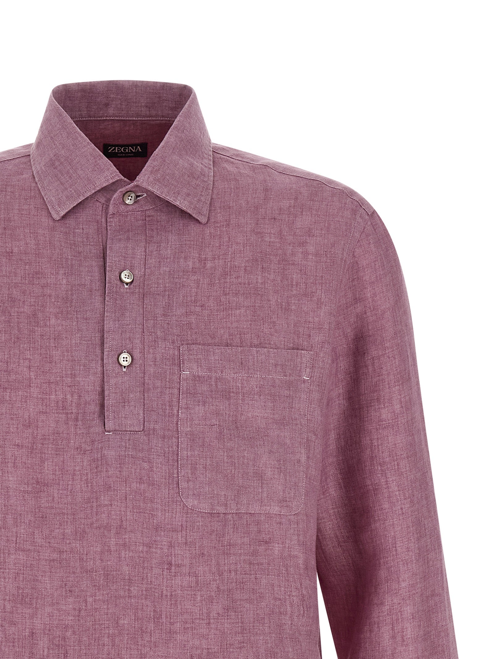 Zegna 'Oasi Lino' Polo Shirt