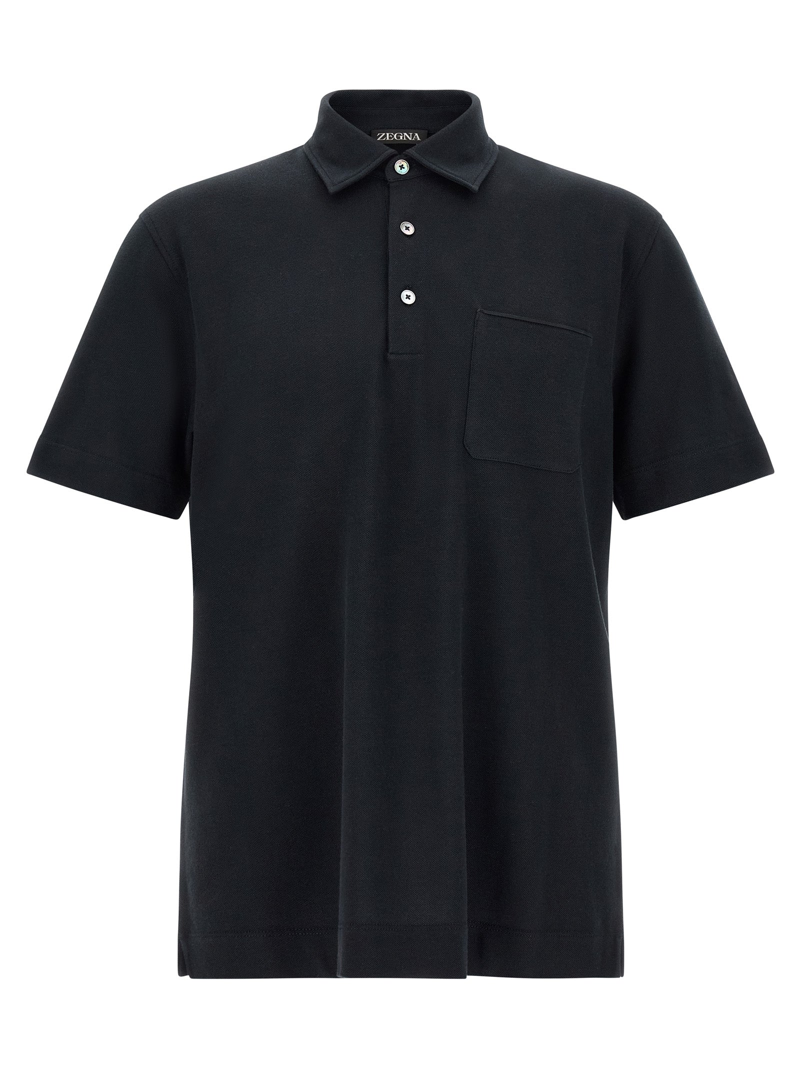 Zegna Polo Shirt With Pocket