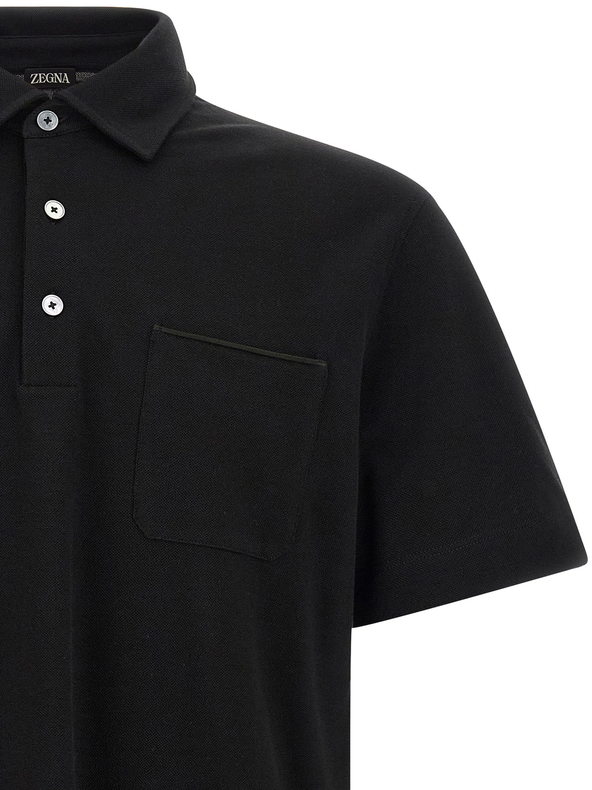 Zegna Cotton Polo Shirt