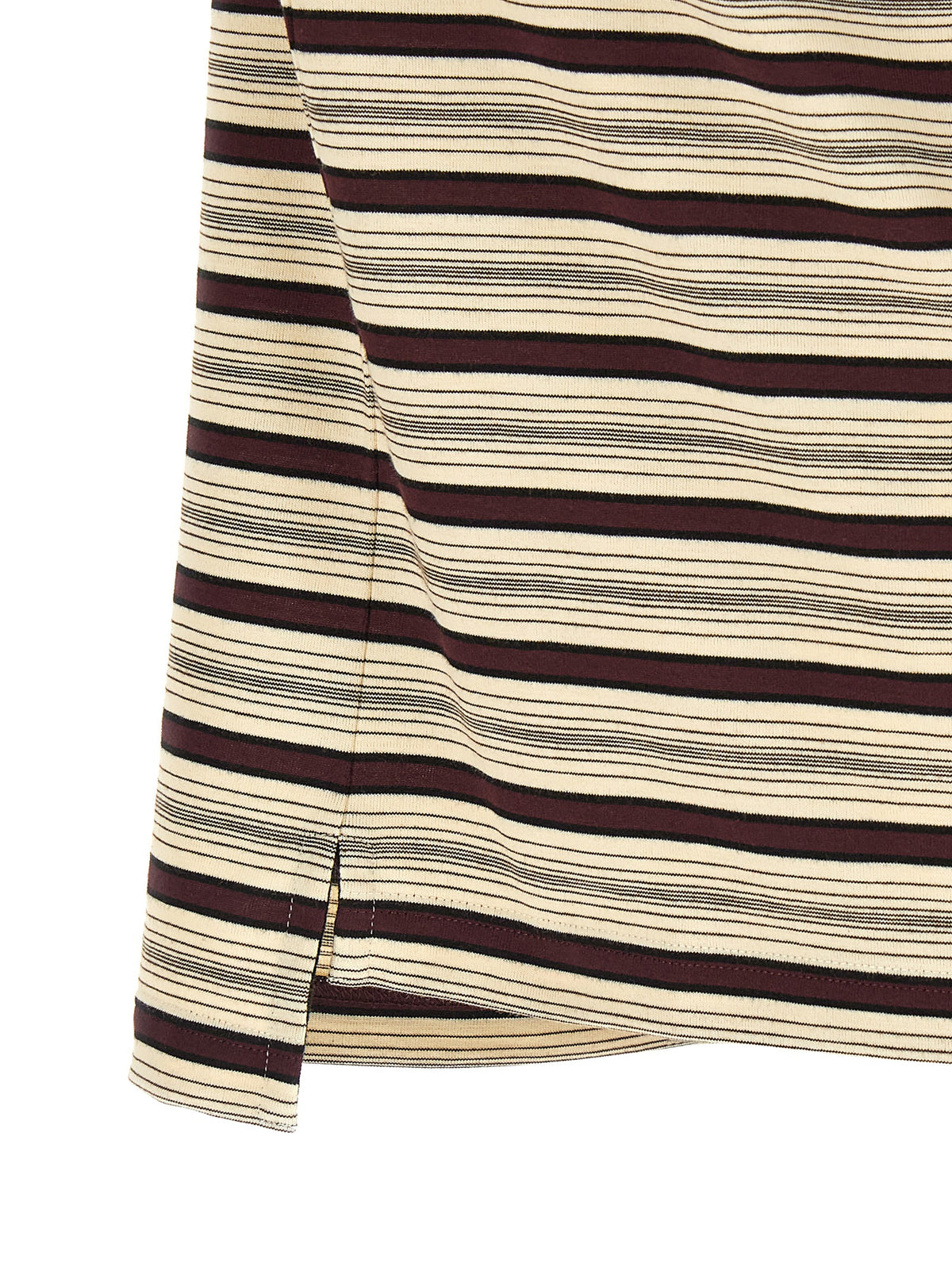 Prada Striped Polo Shirt