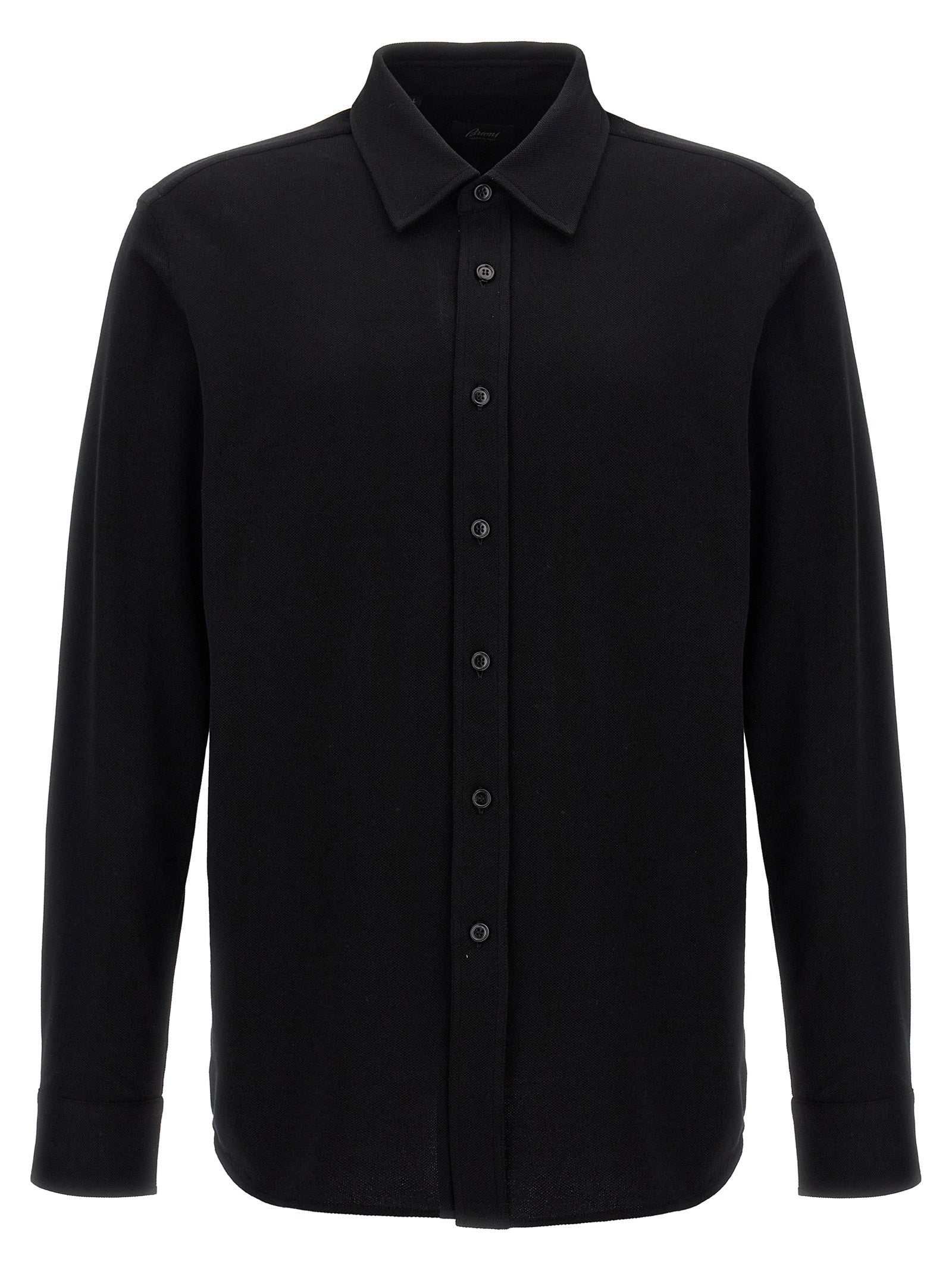 Brioni Cotton Piquet Shirt