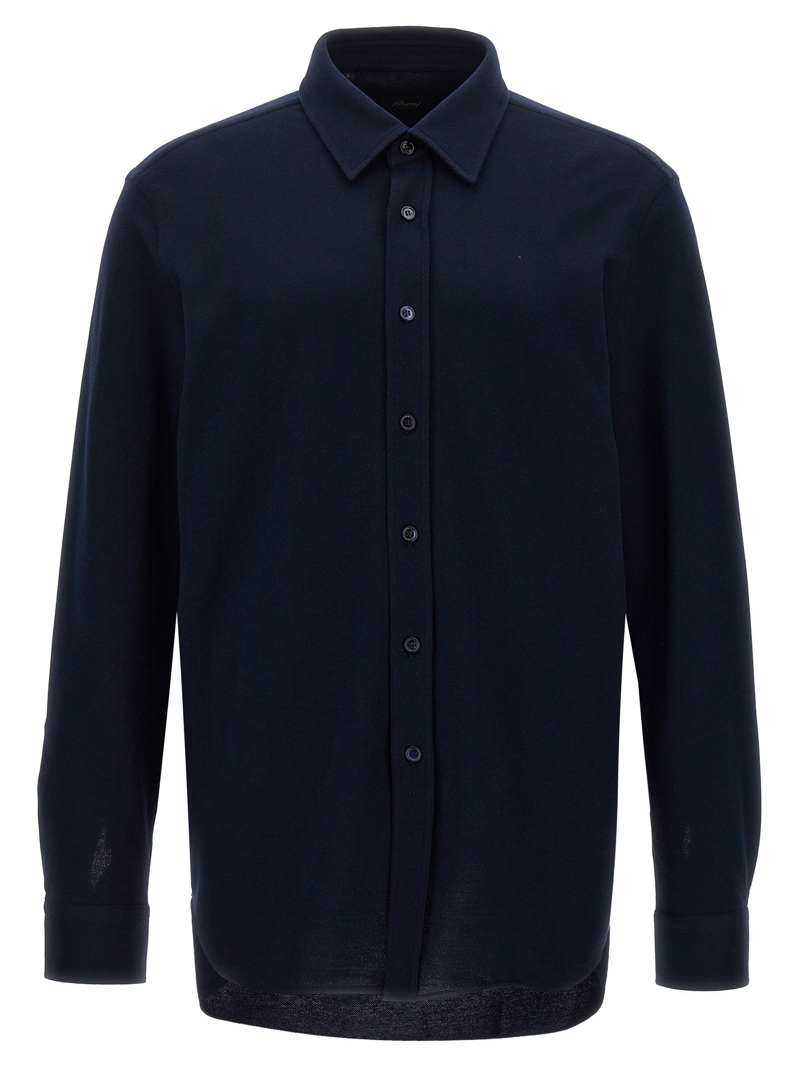 Brioni Cotton Piquet Shirt