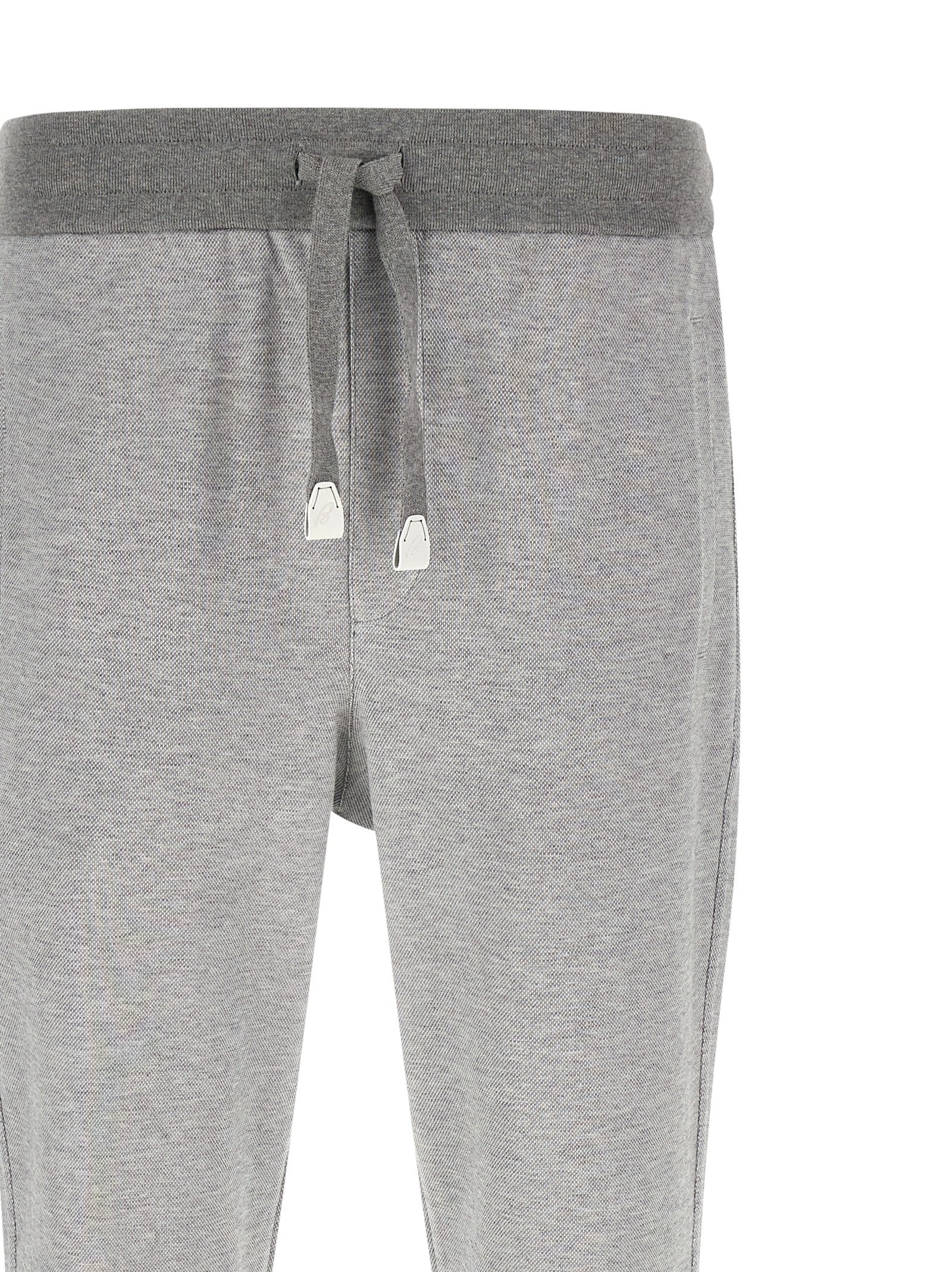 Brioni Piqué Cotton Joggers