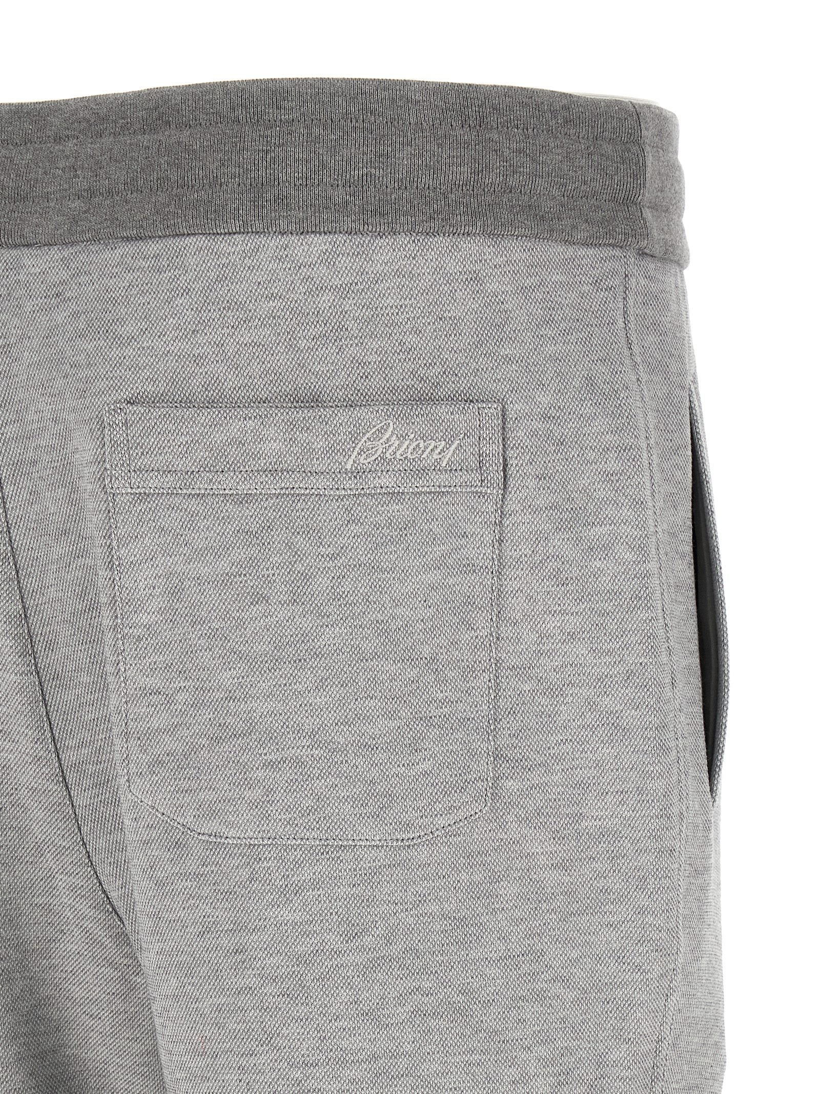 Brioni Piqué Cotton Joggers