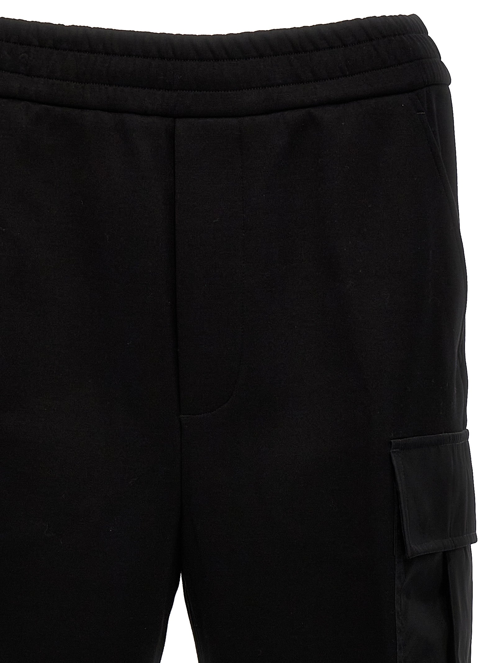 Prada Nylon Insert Cargo Joggers