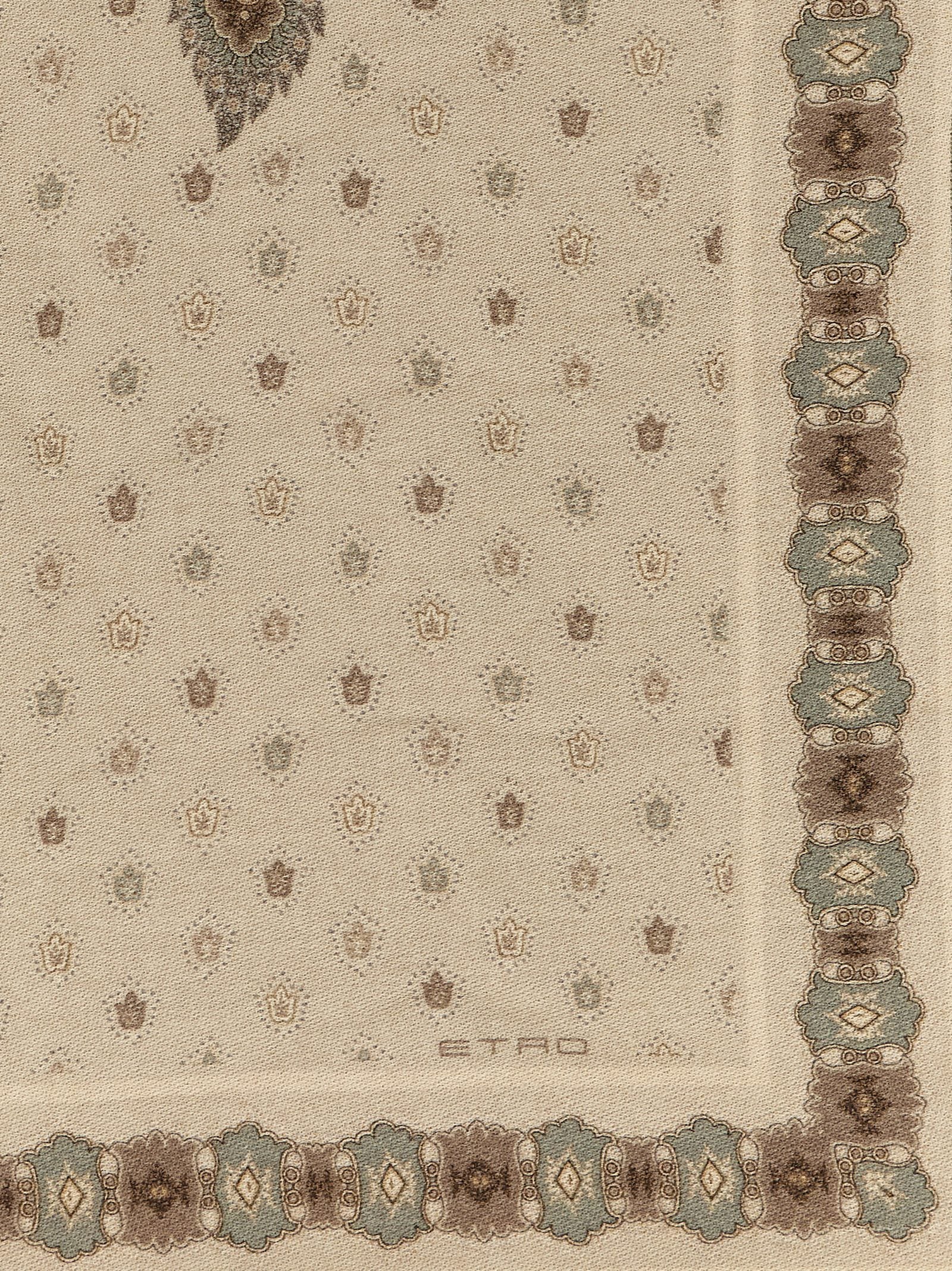 Etro Home Wool Plaid