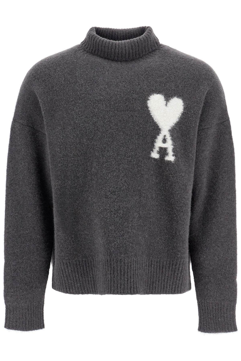 AMI Paris 'Ami De Coeur' High Grey