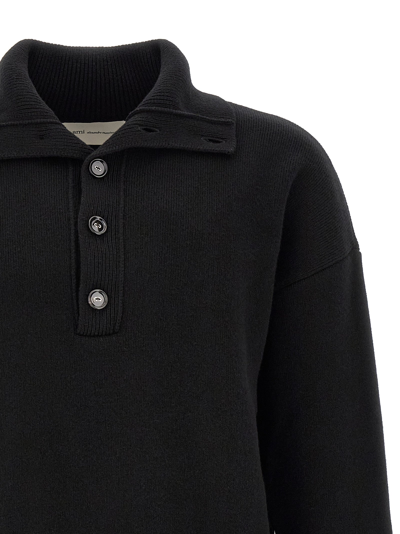 Ami Paris 'Ami De Cœur' Patch Sweater