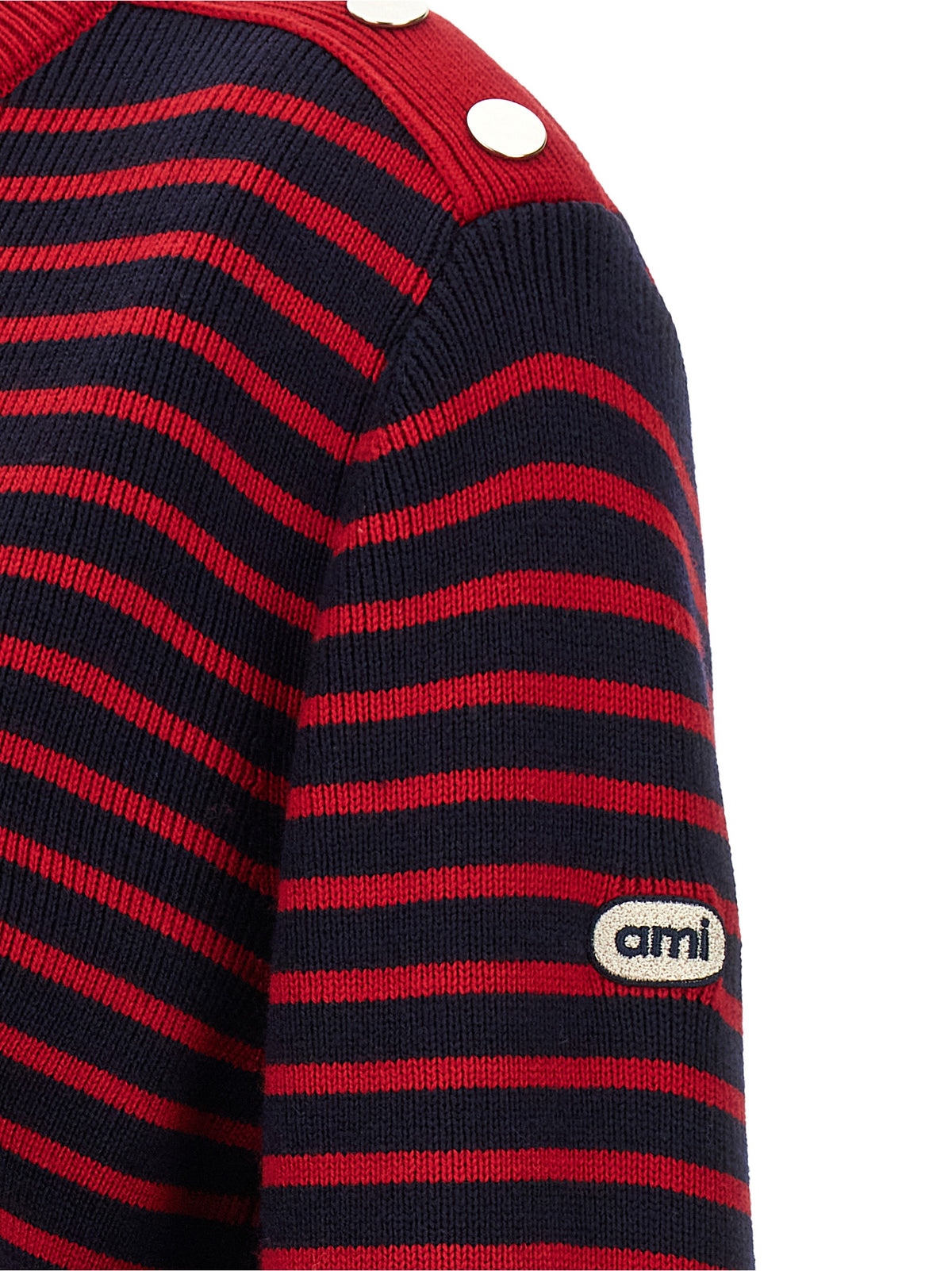 Ami Paris 'Marinière' Sweater