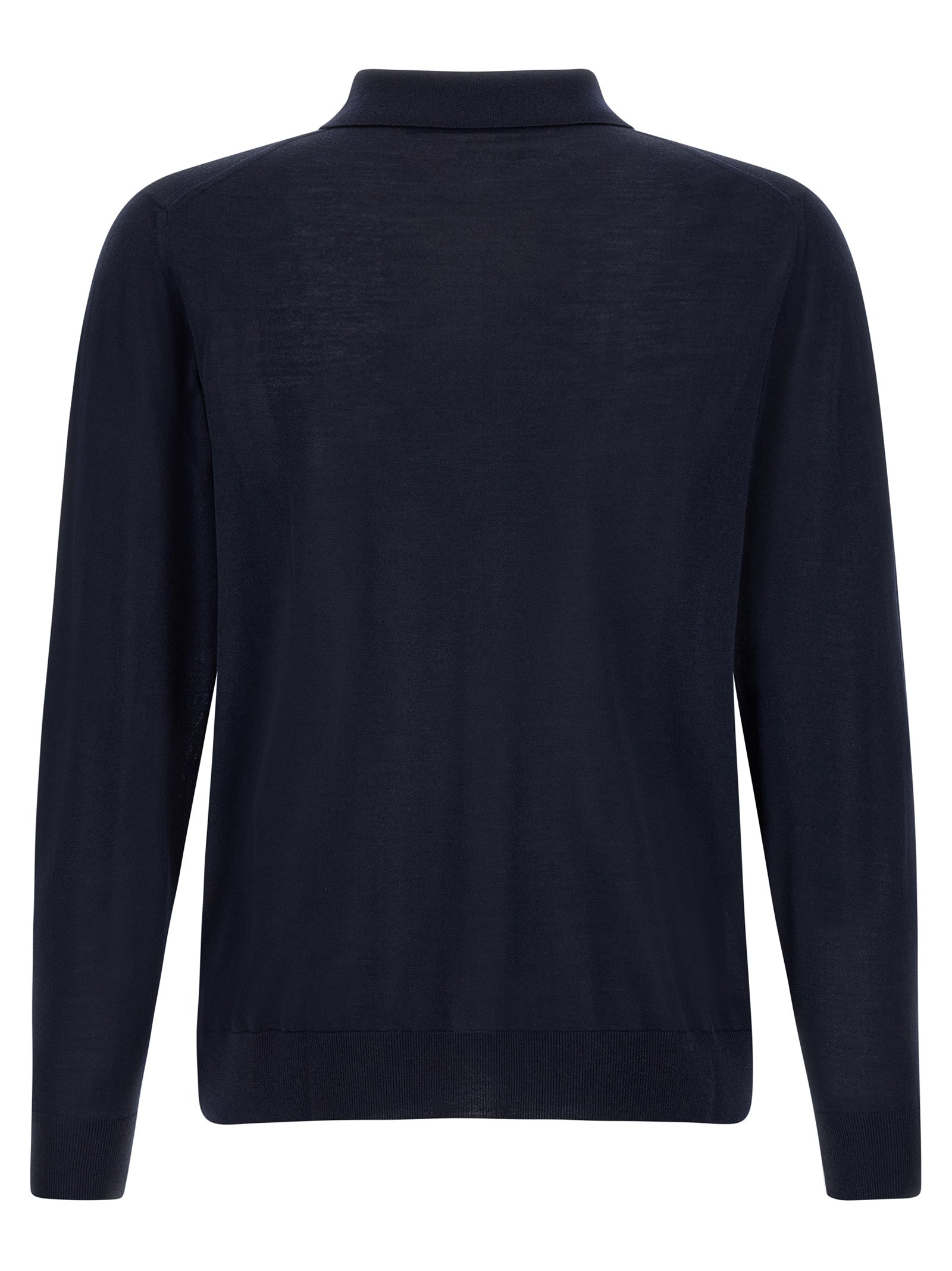 Kiton Wool Polo Shirt 14 Microns