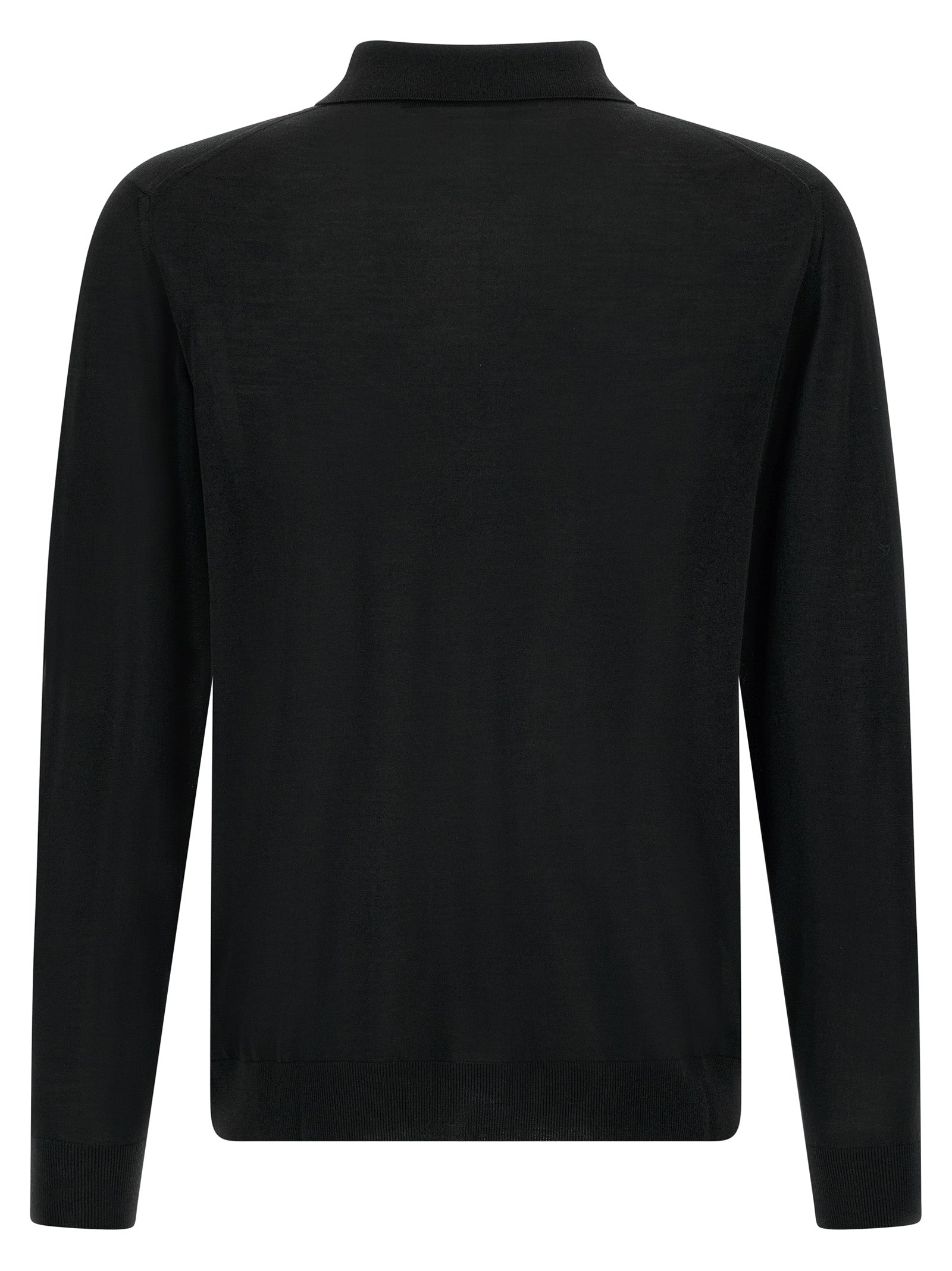 Kiton Wool Polo Shirt 14 Microns