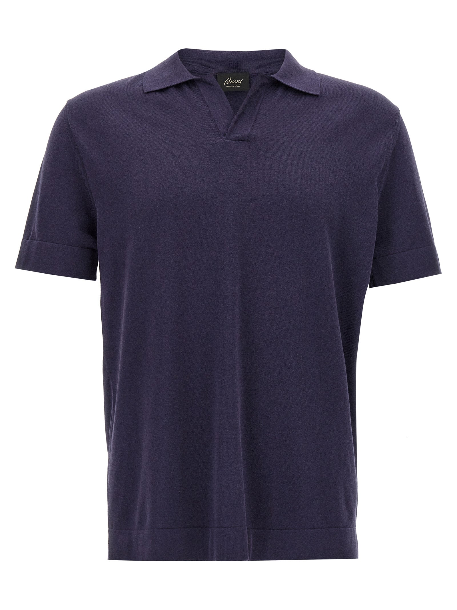 Brioni Knitted Polo Shirt