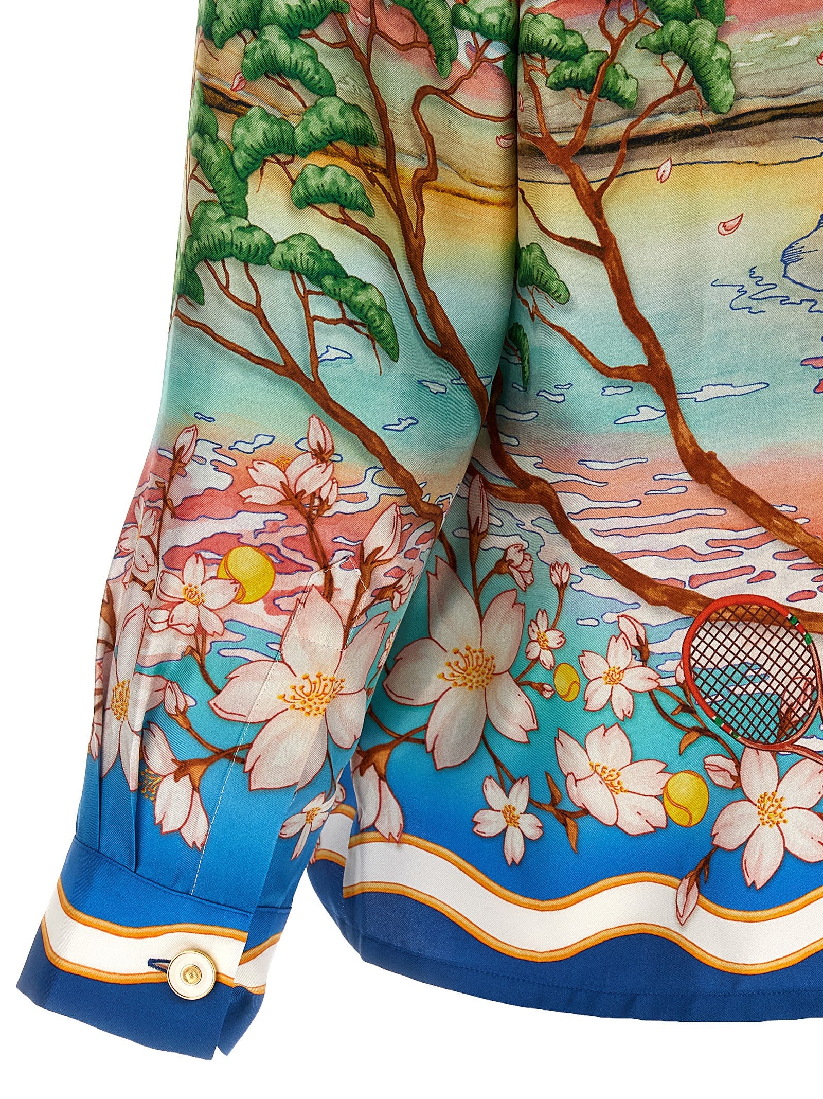 Casablanca 'Cuban Collar Tennis Club' Shirt