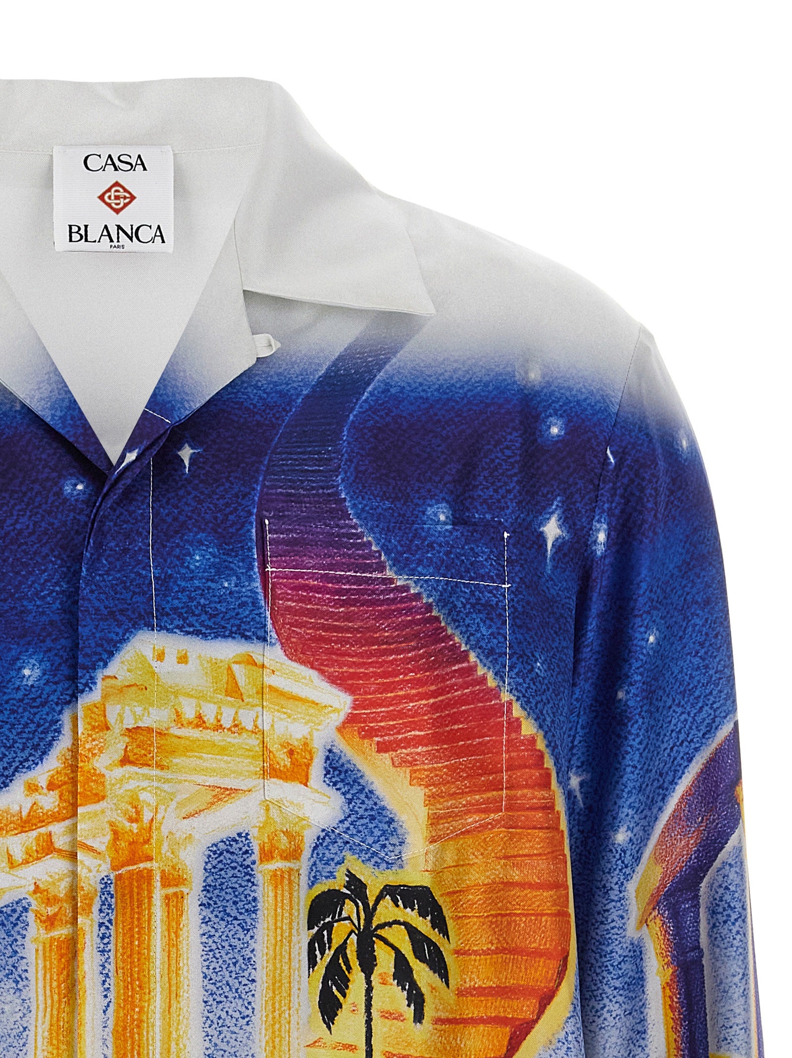 Casablanca 'Midnight Acropolis' Shirt