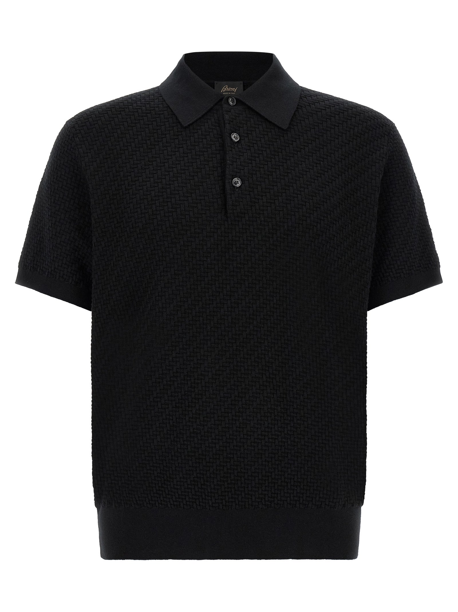 Brioni 'Trama' Weaving Polo