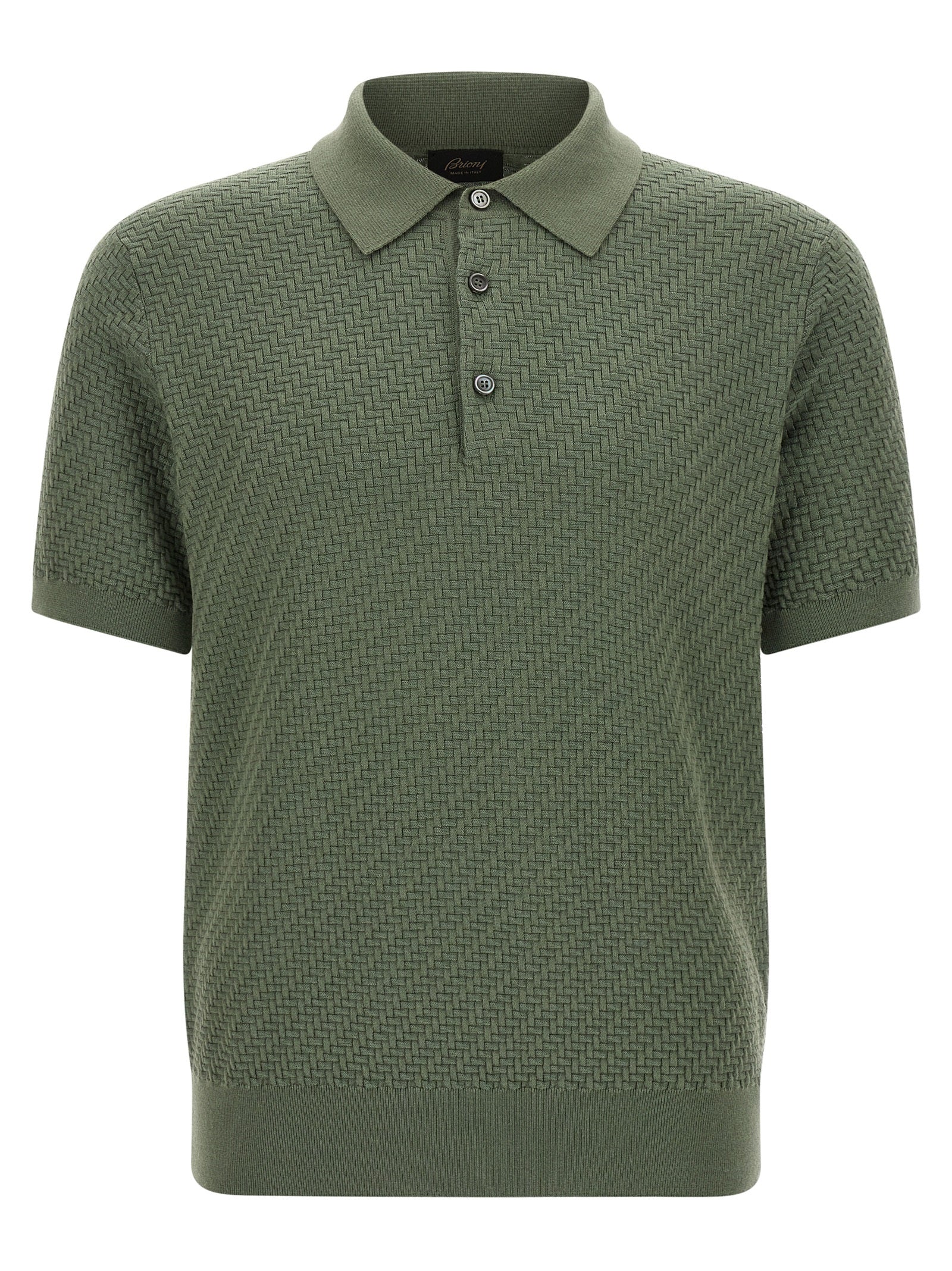 Brioni Weaving Polo Plot