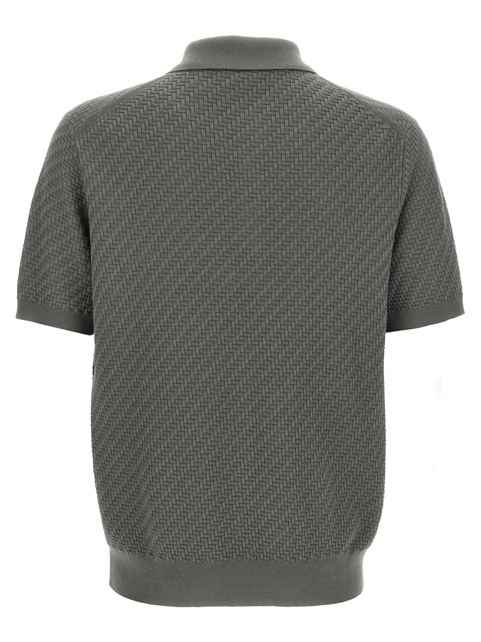 Brioni Knitted Polo Shirt