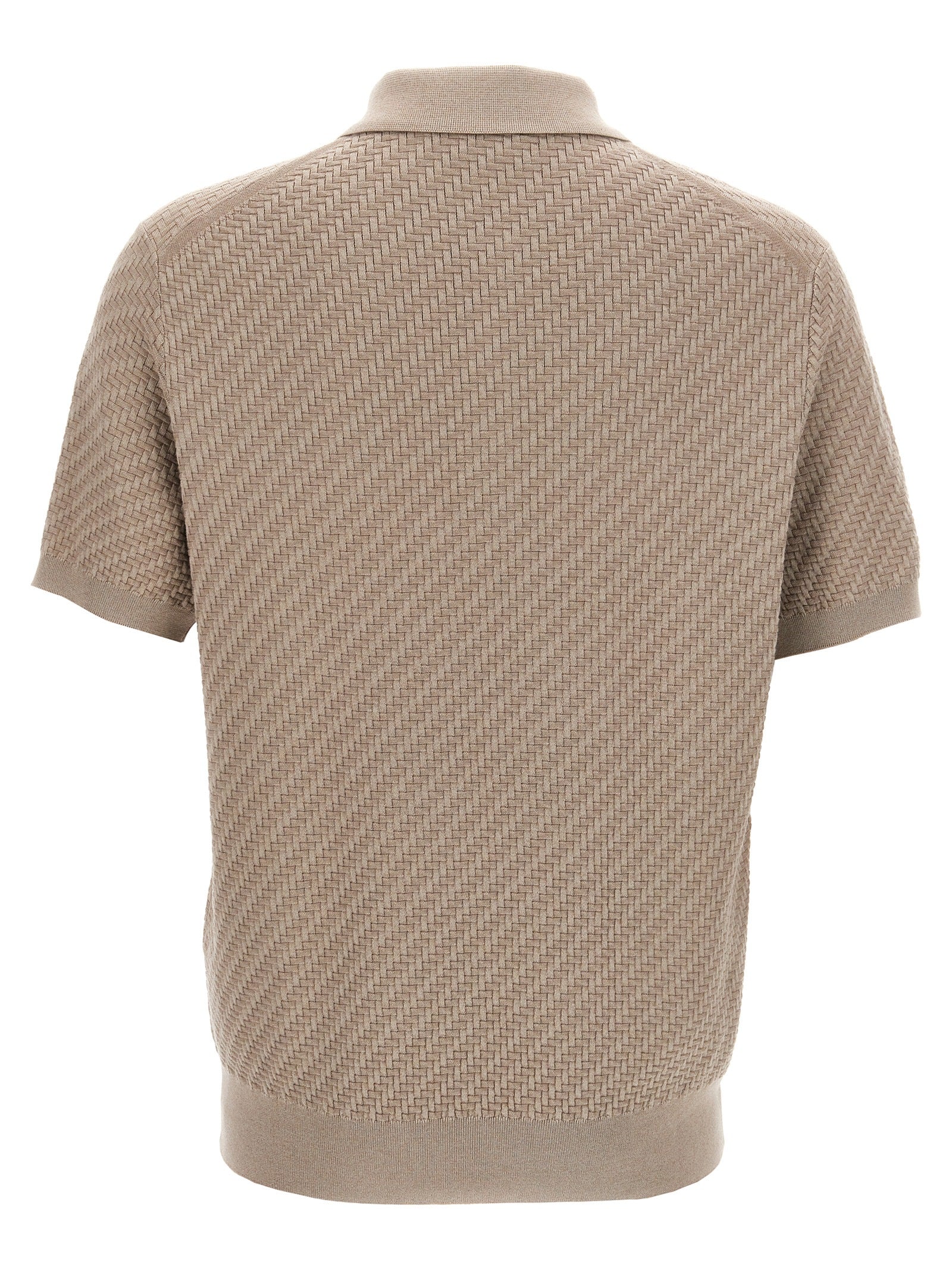 Brioni Knitted Polo Shirt