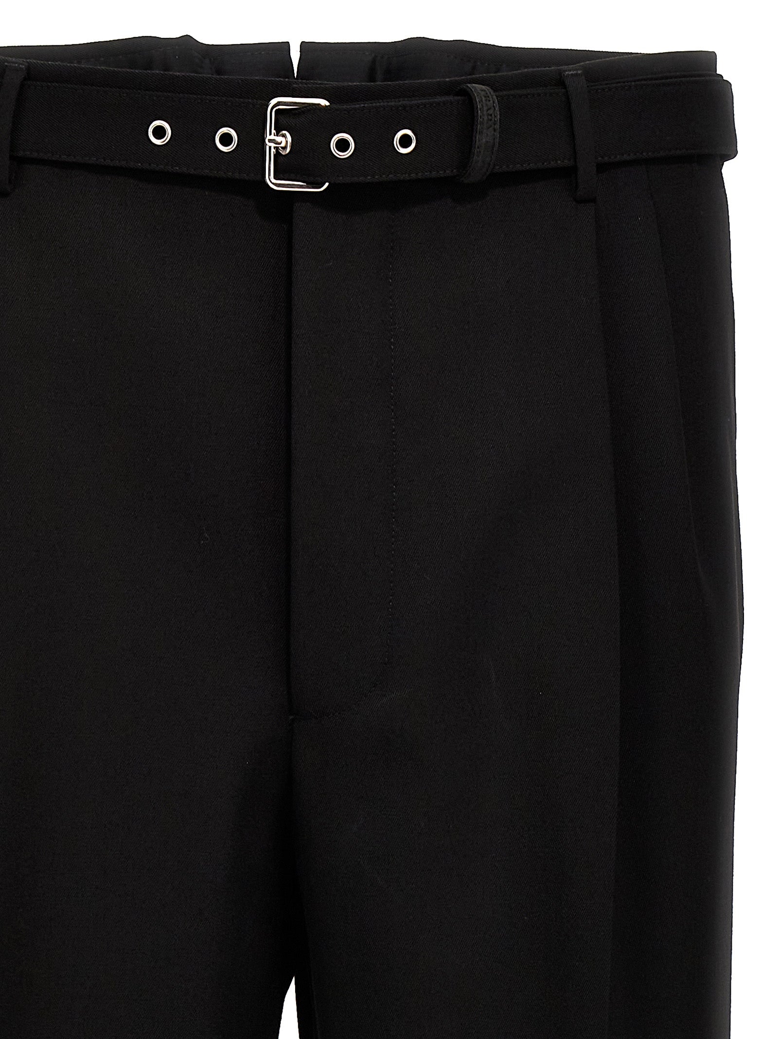 Prada Wool Tailored Trousers