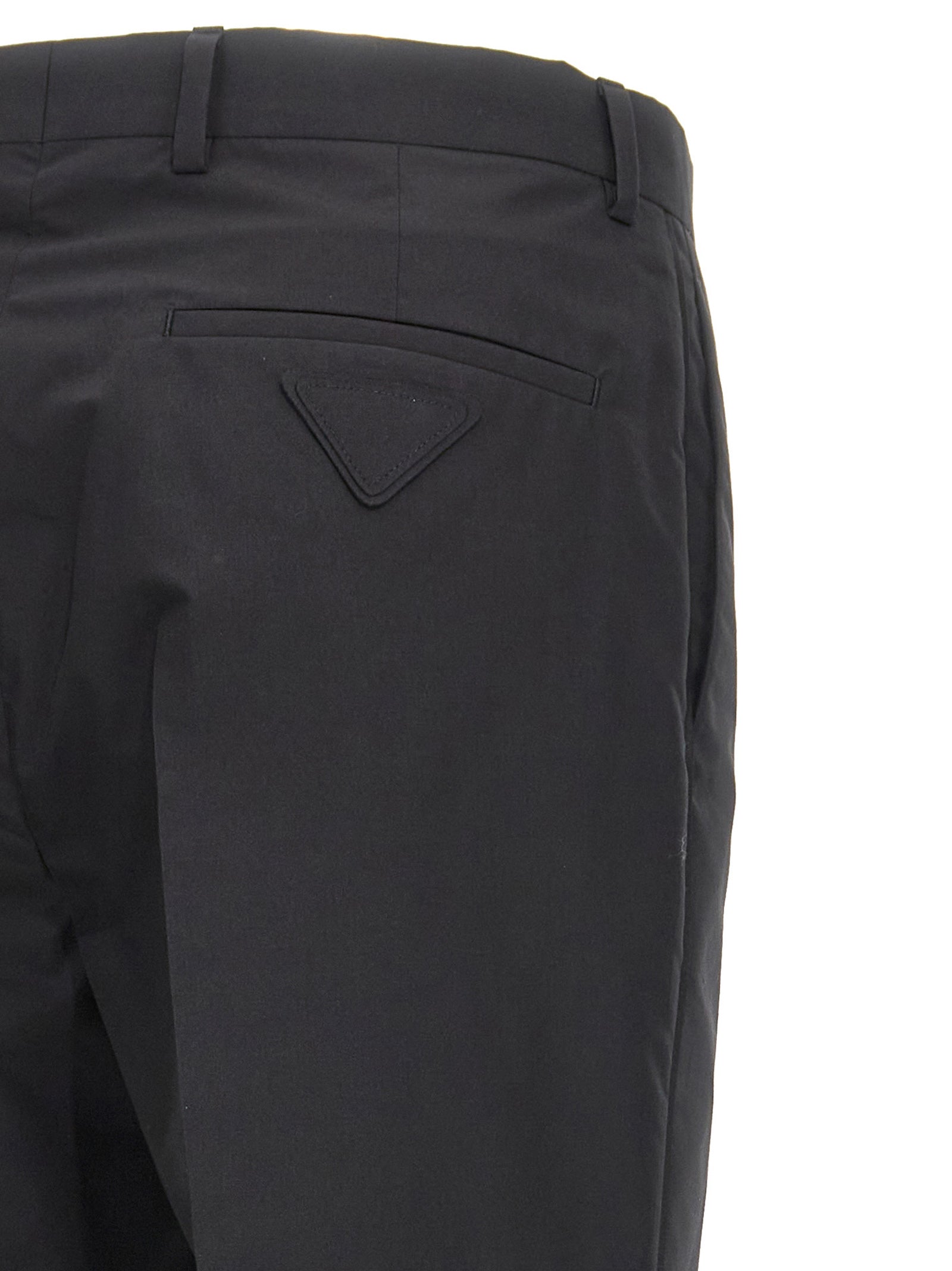 Prada Cotton Trousers Tec