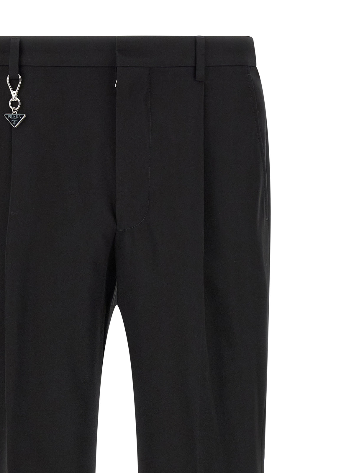 Prada Logo Keyring Pants