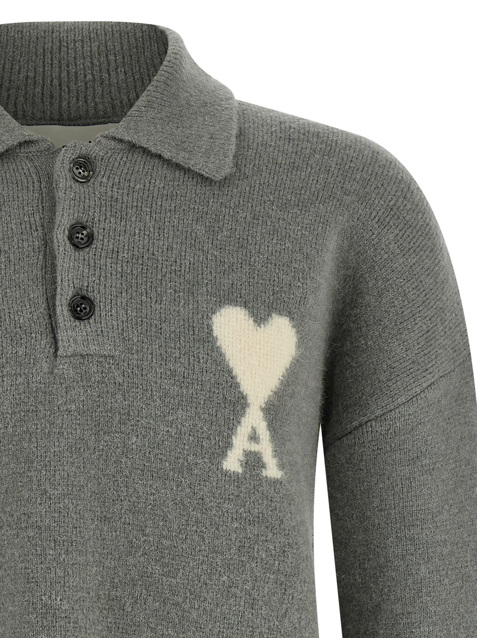 Ami Paris 'Ami De Coeur' Polo Shirt
