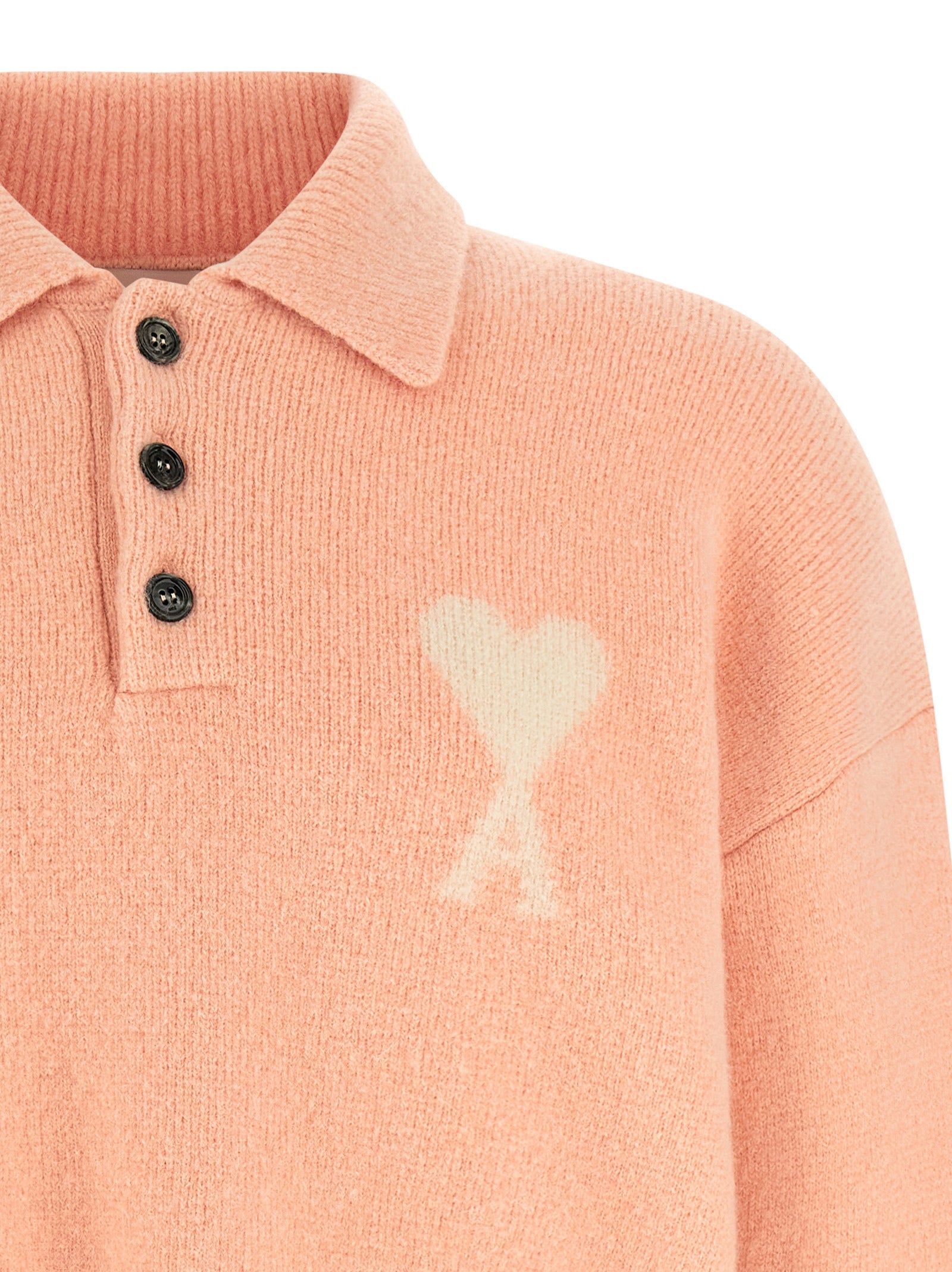 Ami Paris 'Ami De Coeur' Polo Shirt