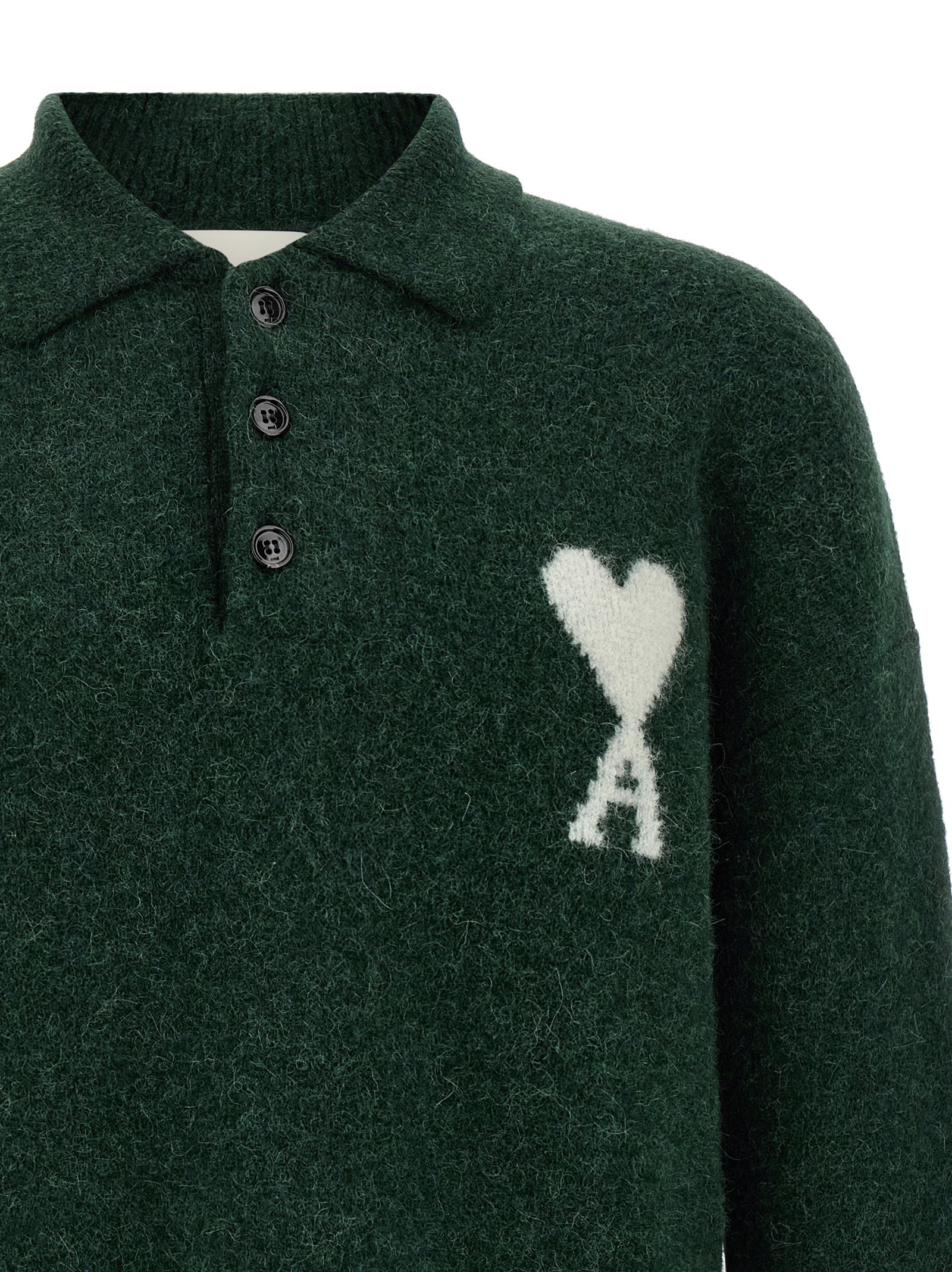 Ami Paris 'Ami De Coeur' Polo Shirt