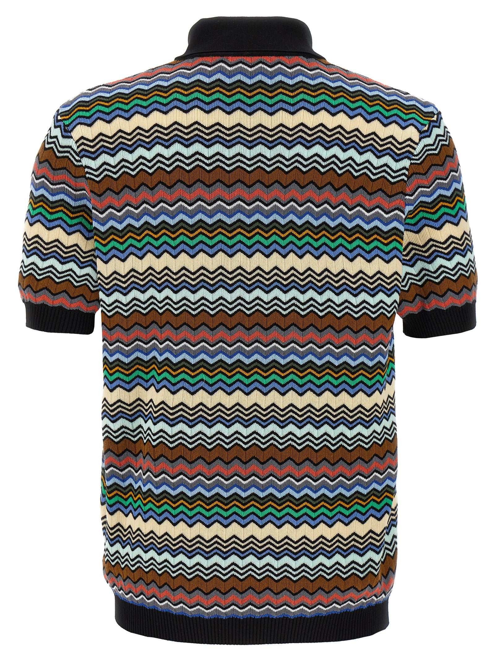 Missoni 'Zig-Zag' Polo Shirt