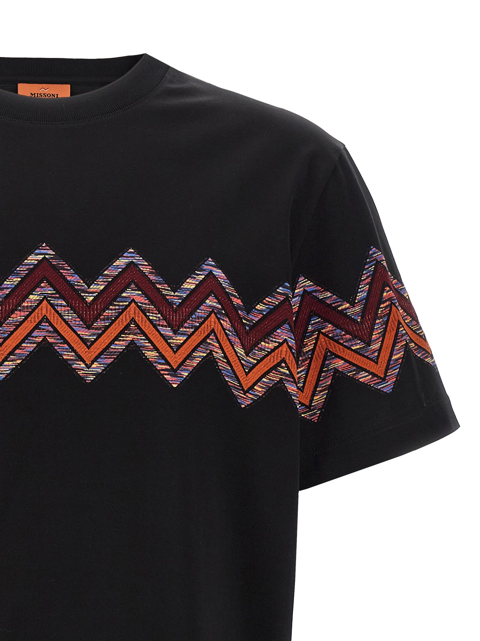 Missoni 'Zig Zag' Jacquard T-Shirt
