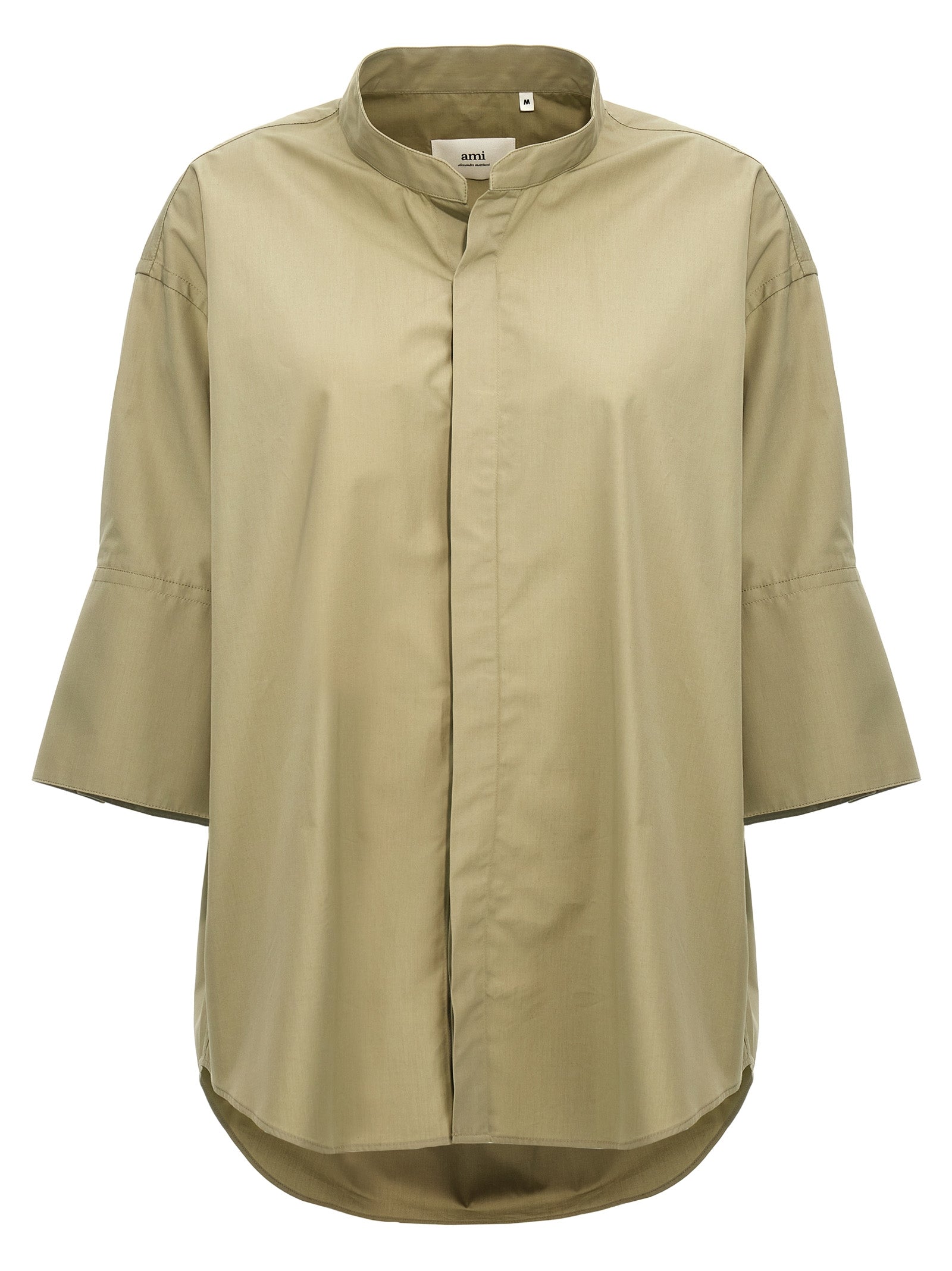 Ami Paris 'Mandarin' Collar Shirt