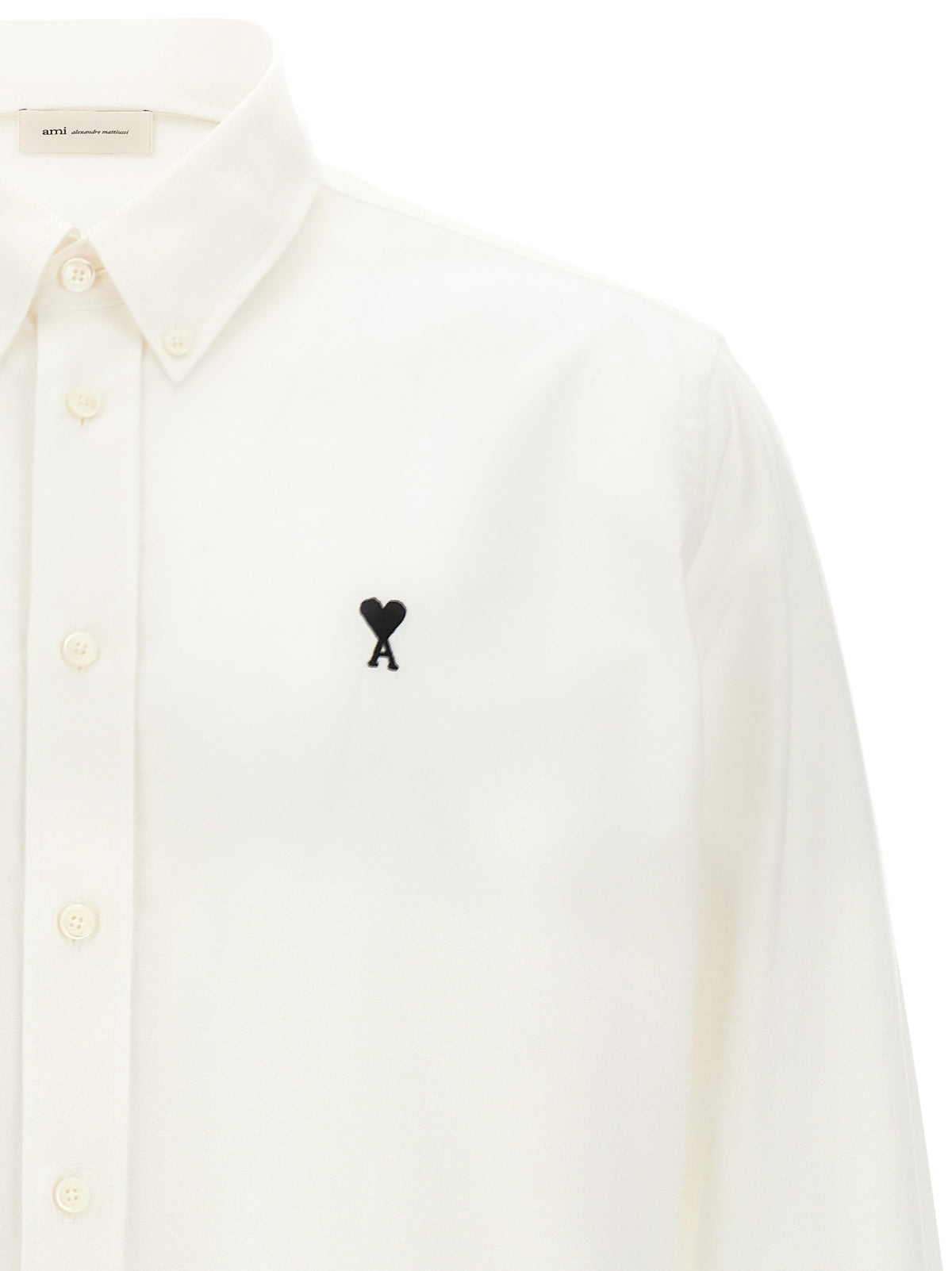 Ami Paris 'Ami De Coeur' Oxford Cotton Shirt