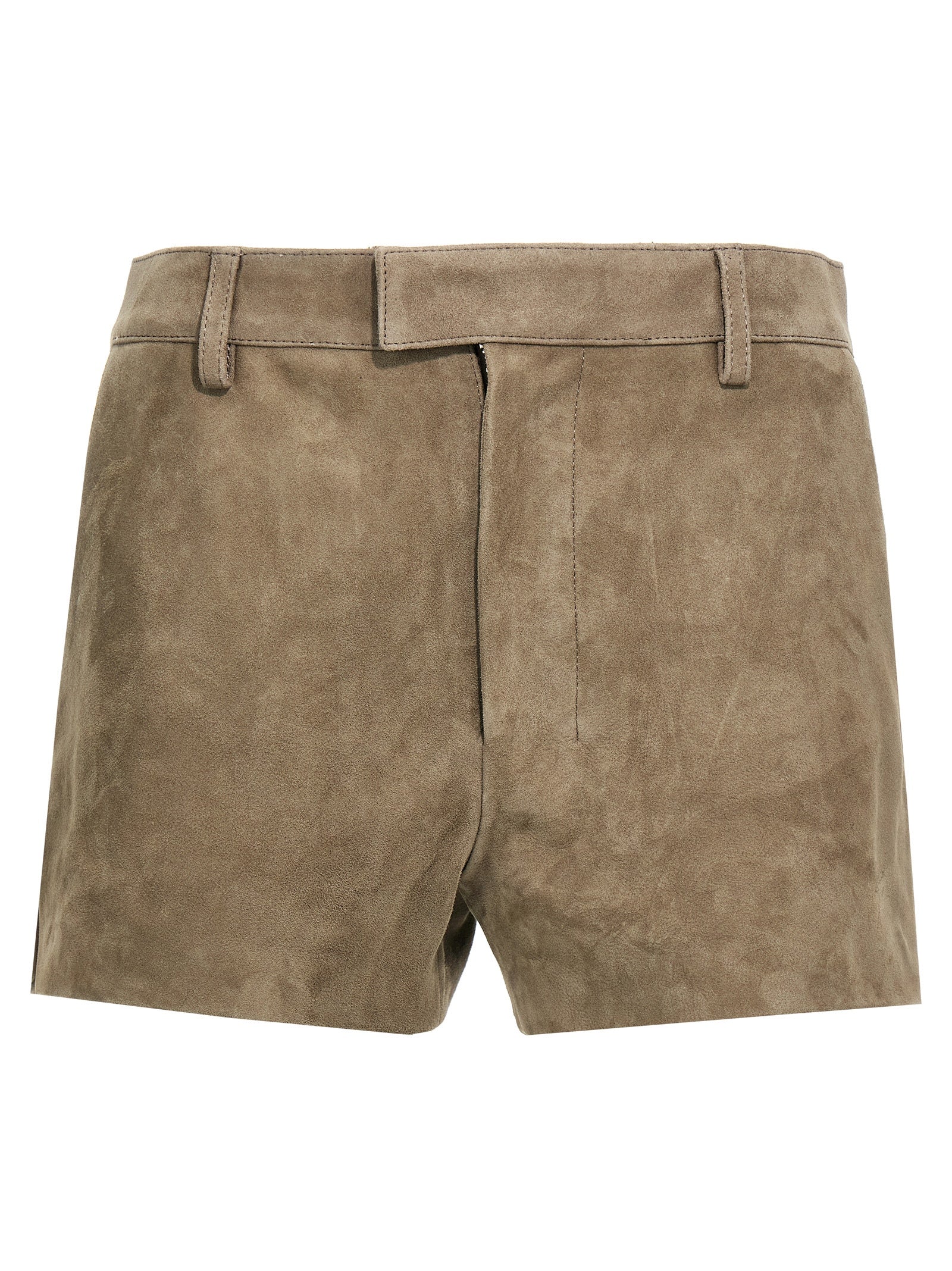 Ami Paris Suede Shorts