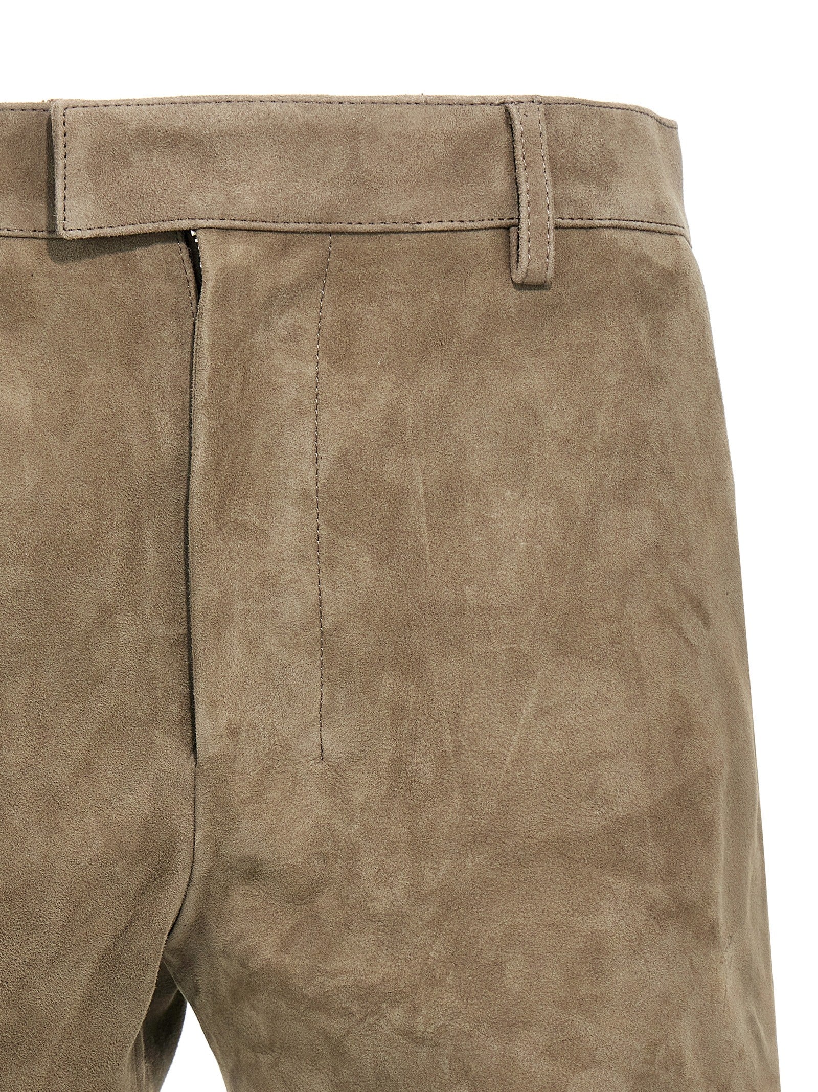 Ami Paris Suede Shorts