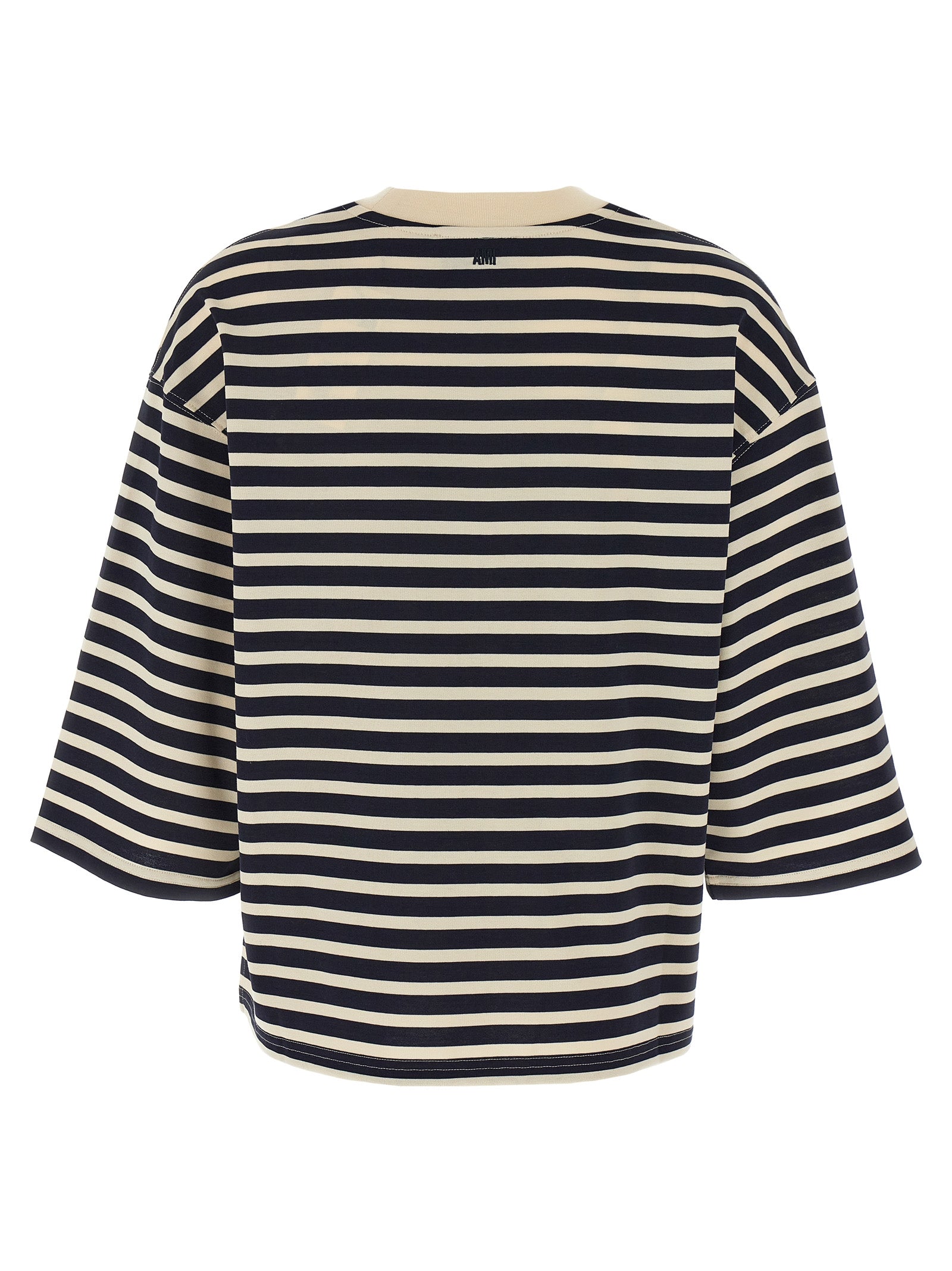 Ami Paris Striped T-Shirt