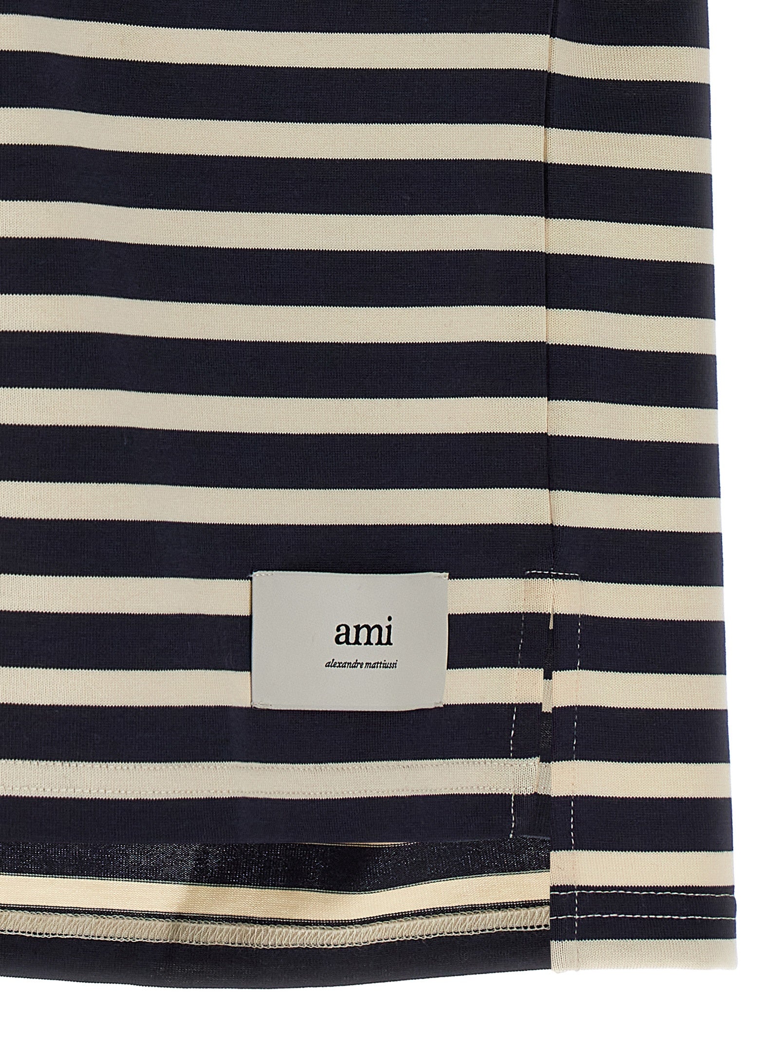 Ami Paris Striped T-Shirt