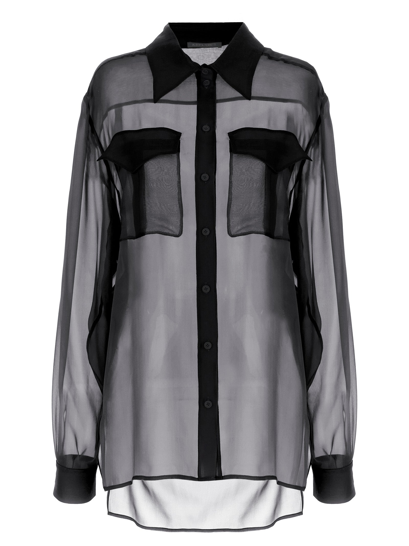 Alberta Ferretti Chiffon Shirt