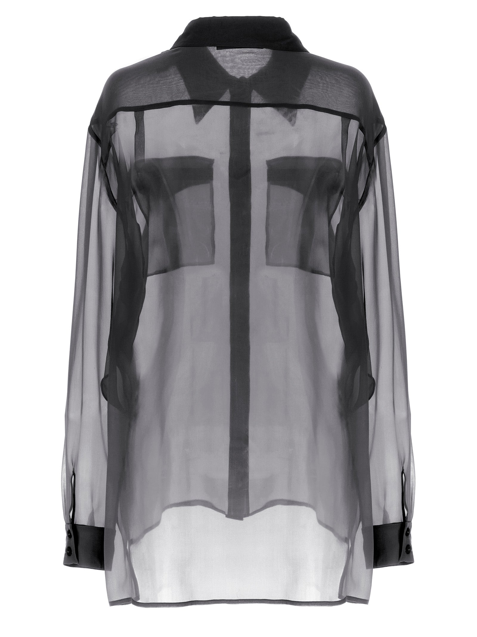 Alberta Ferretti Chiffon Shirt