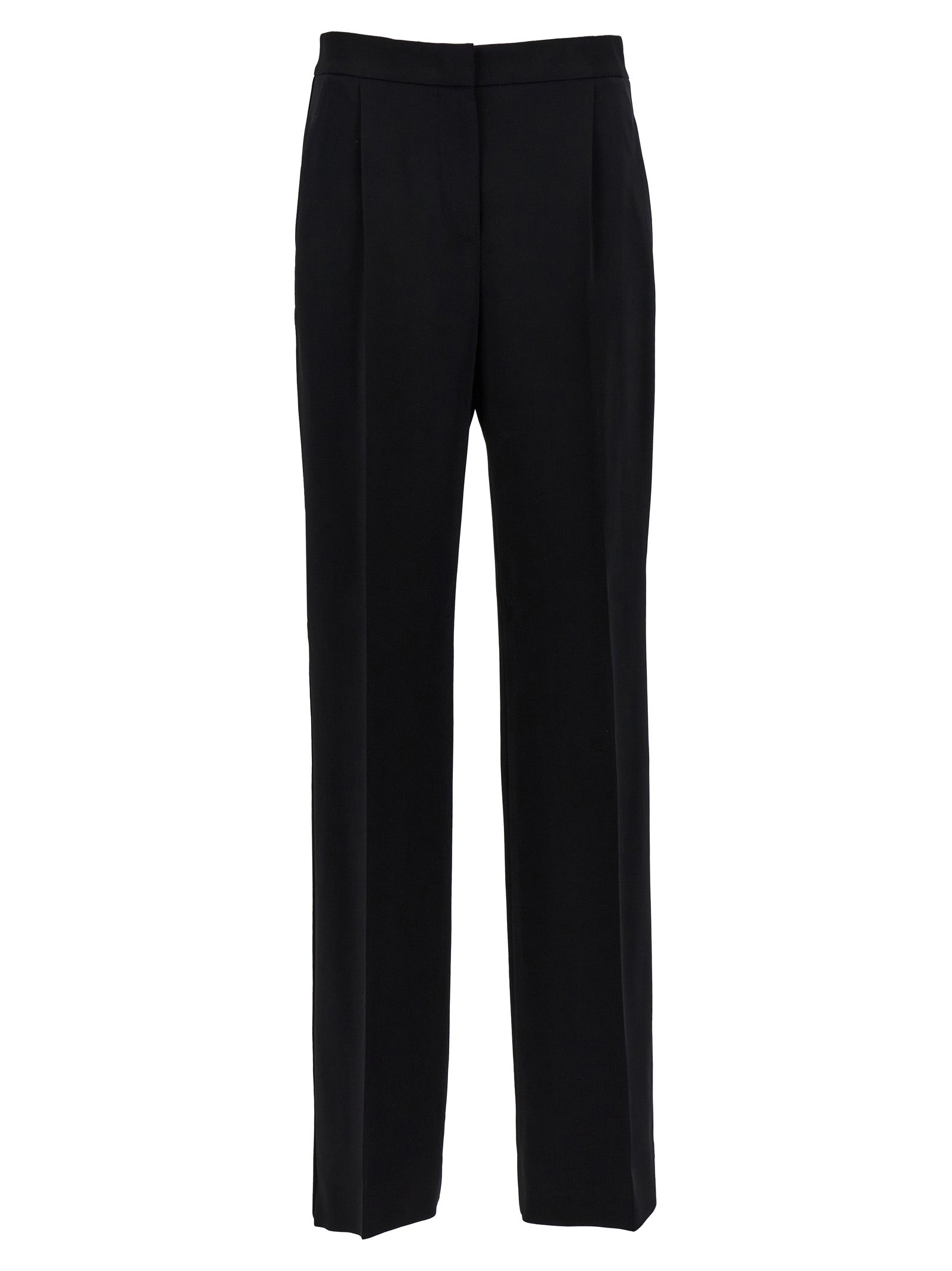 Alberta Ferretti Satin Band Pants