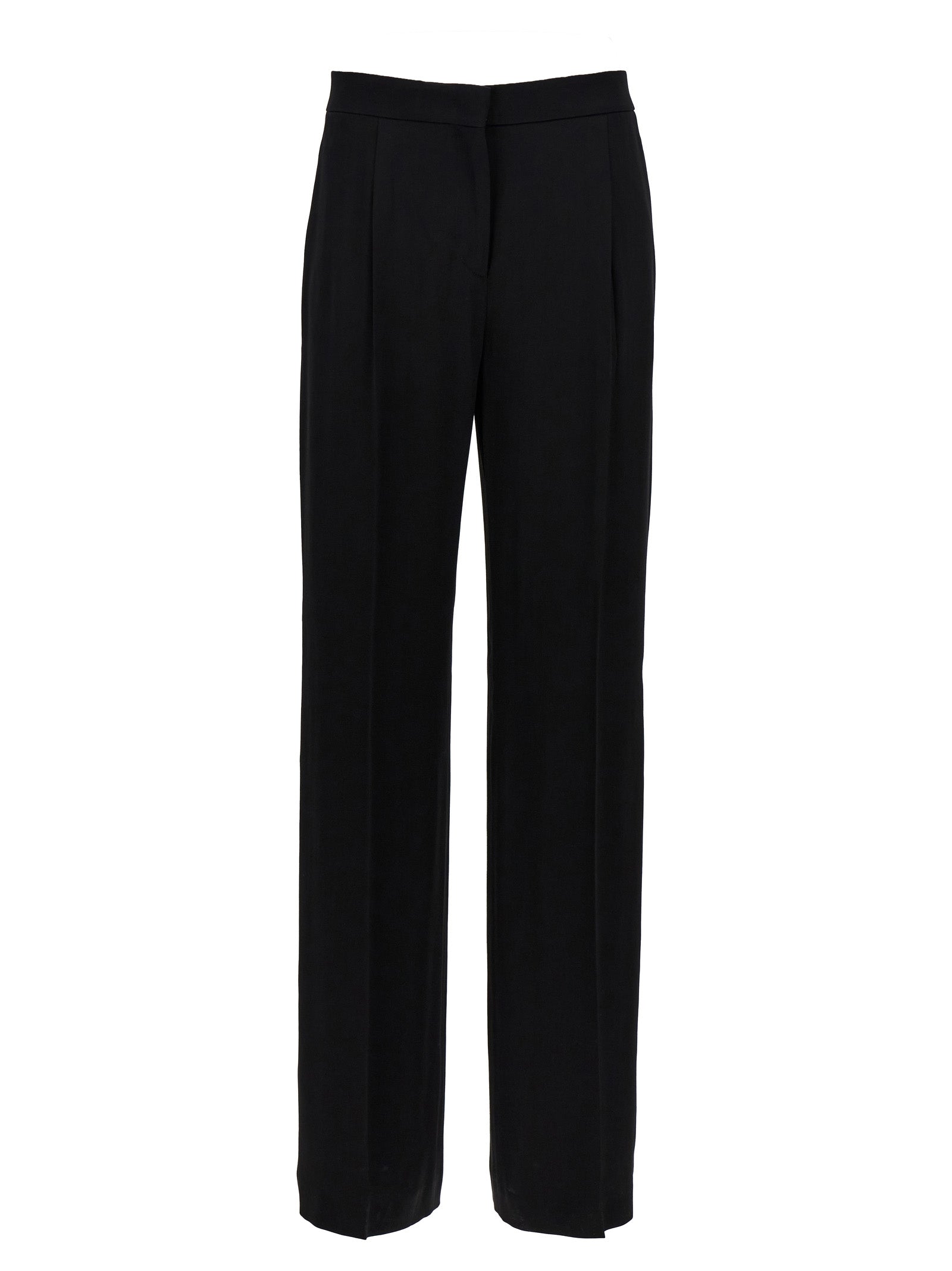 Alberta Ferretti Satin Pants