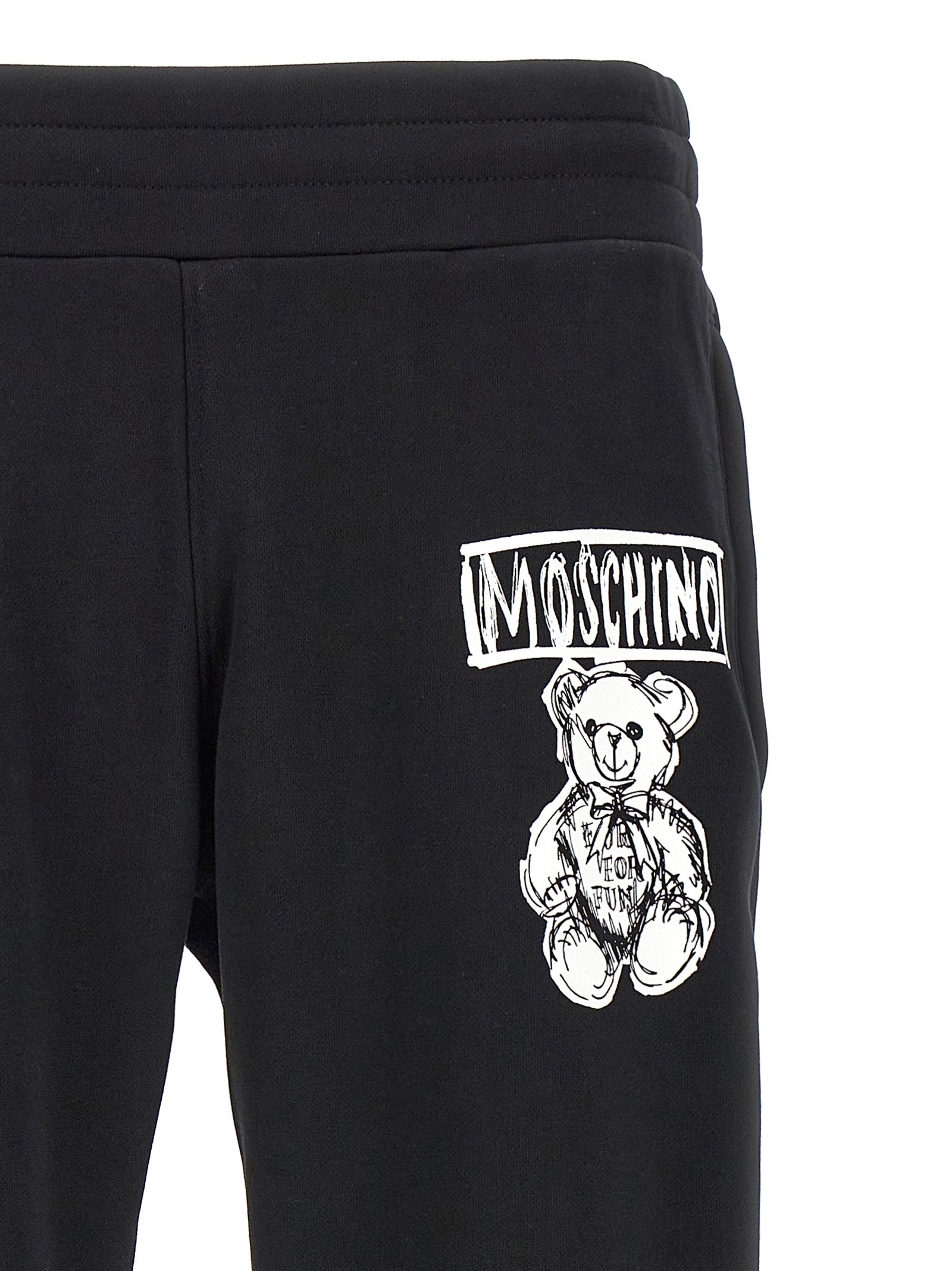 Moschino Logo Print Joggers