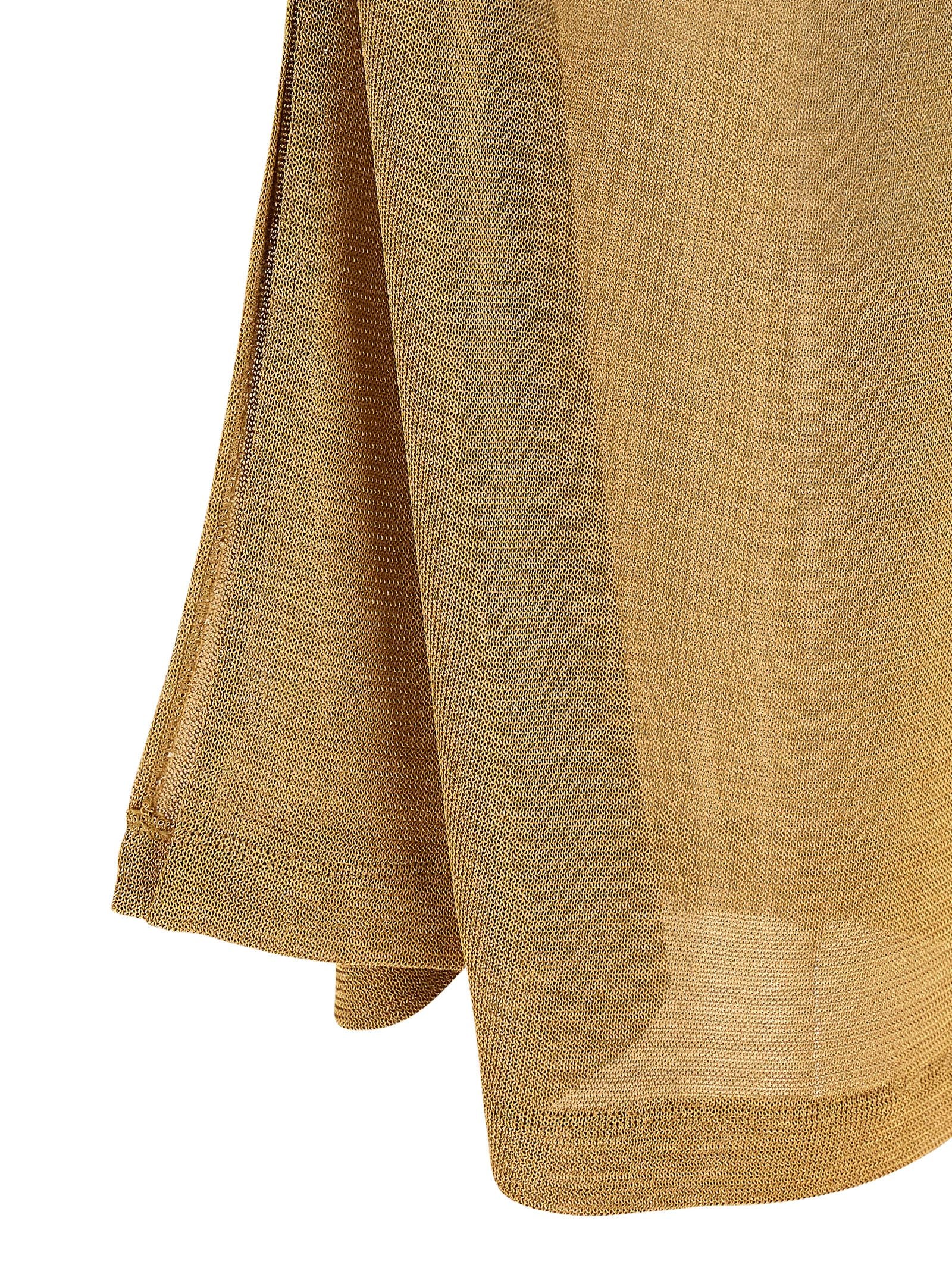 Alberta Ferretti Lurex Dress