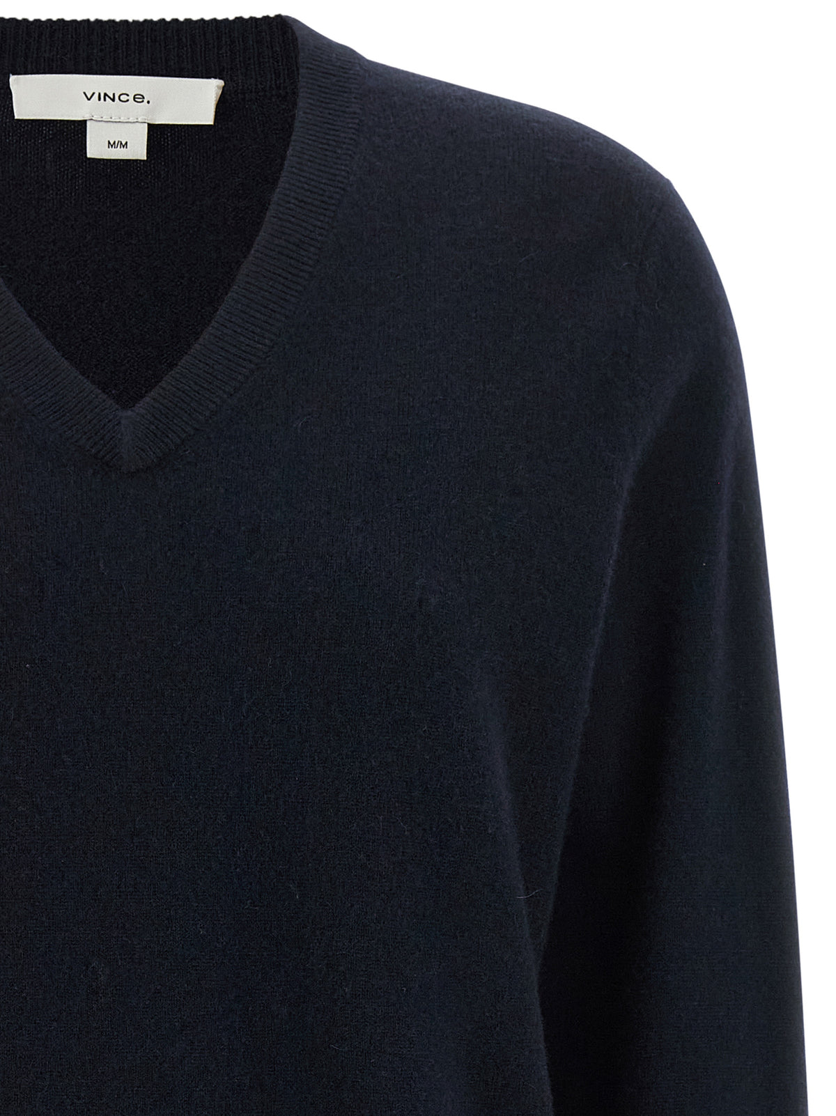 Vince Blue Cashmere V-Neck Sweater